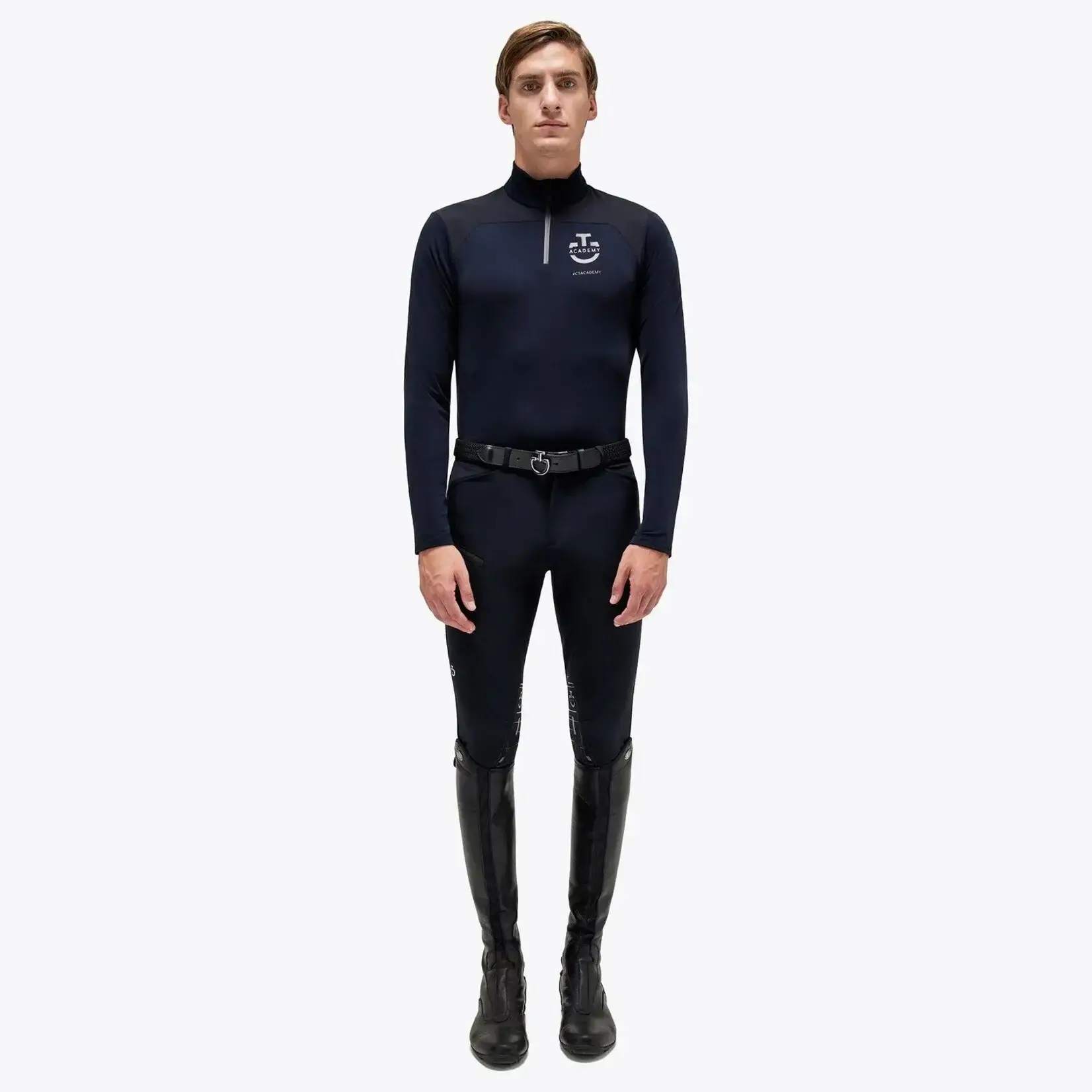 Cavalleria Toscana POU353 CT Academy Men's Jersey Fleece Zip Training