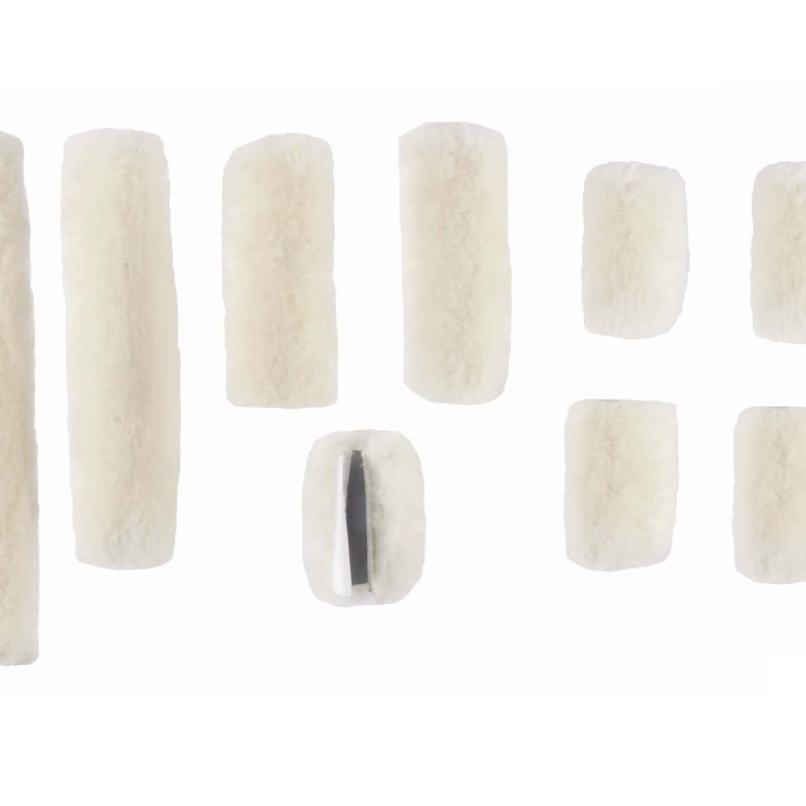 Walsh Company 383-9 Walsh 9 Piece Sheepskin Halter Covers (MTO)