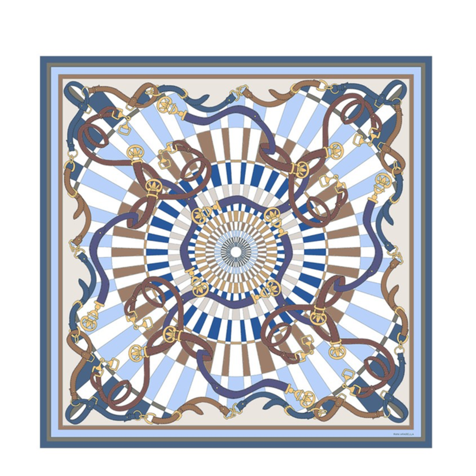 Rani Arabella Printed Cashmere Firenze Shawl