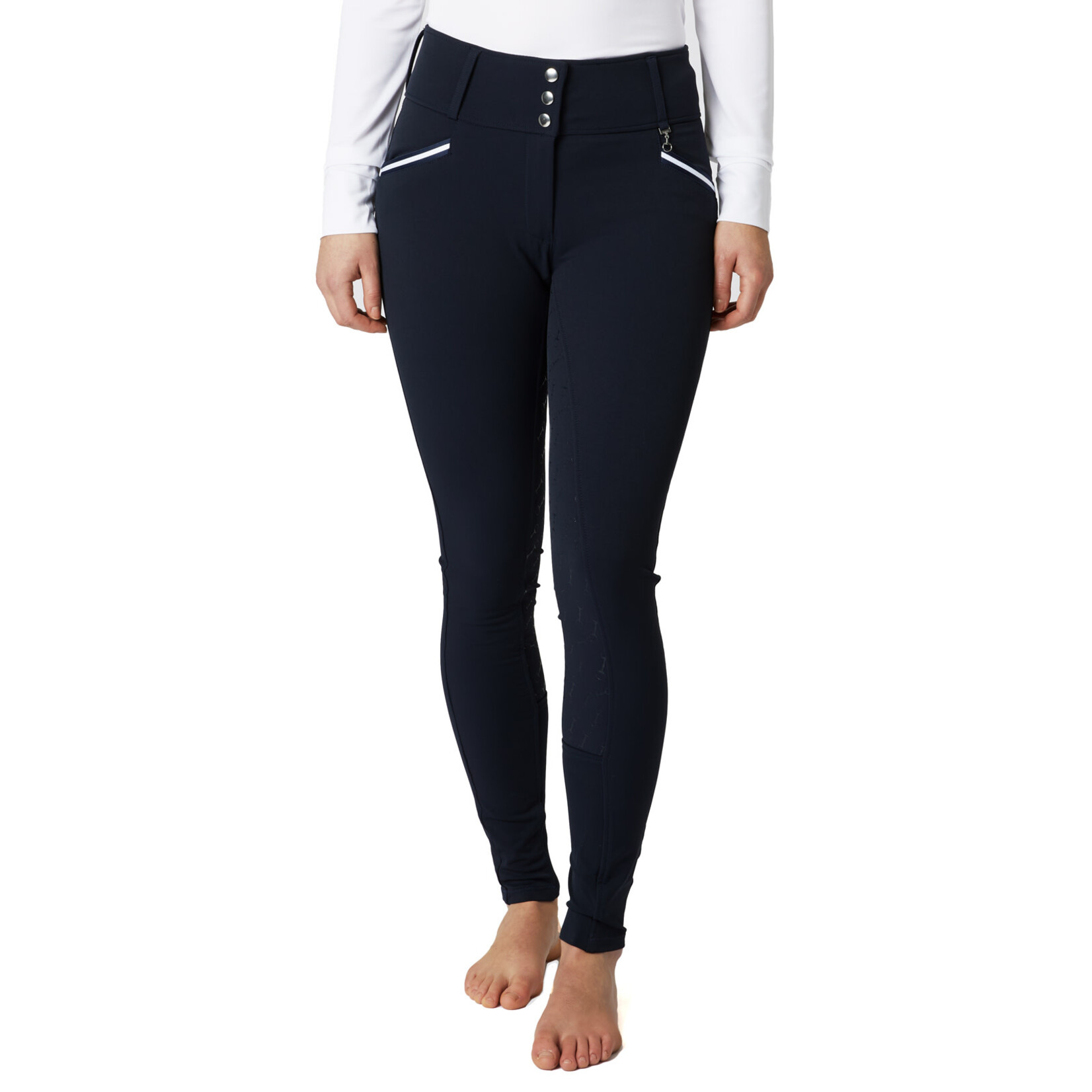Horze Della Women's High Waist Full Seat Breech