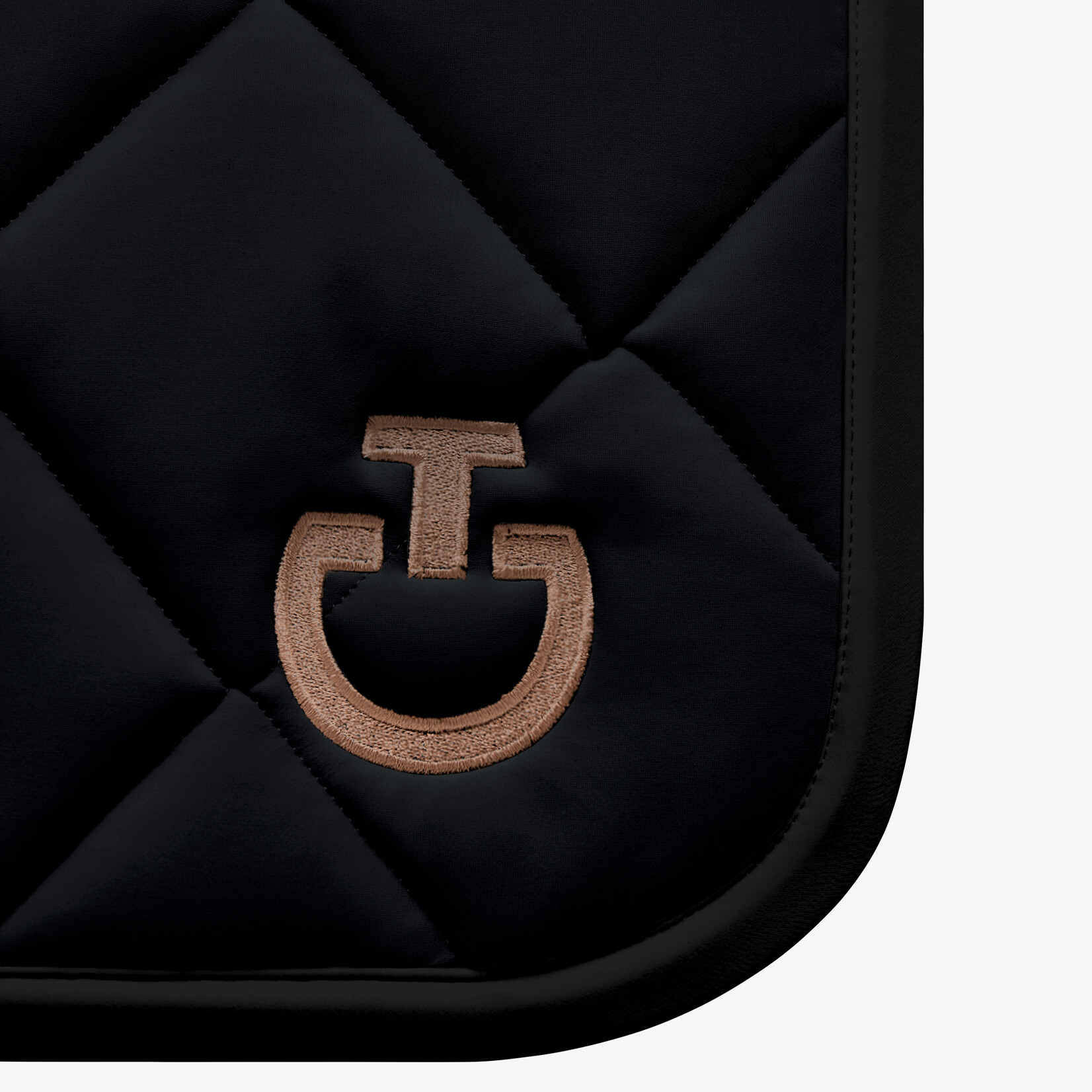 Cavalleria Toscana SOT051 Cavalleria Toscana Diamond Quilted Jersey Jumping Saddle Pad