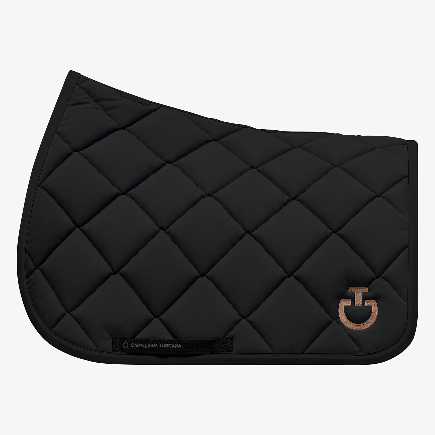 Cavalleria Toscana SOT051 Cavalleria Toscana Diamond Quilted Jersey Jumping Saddle Pad