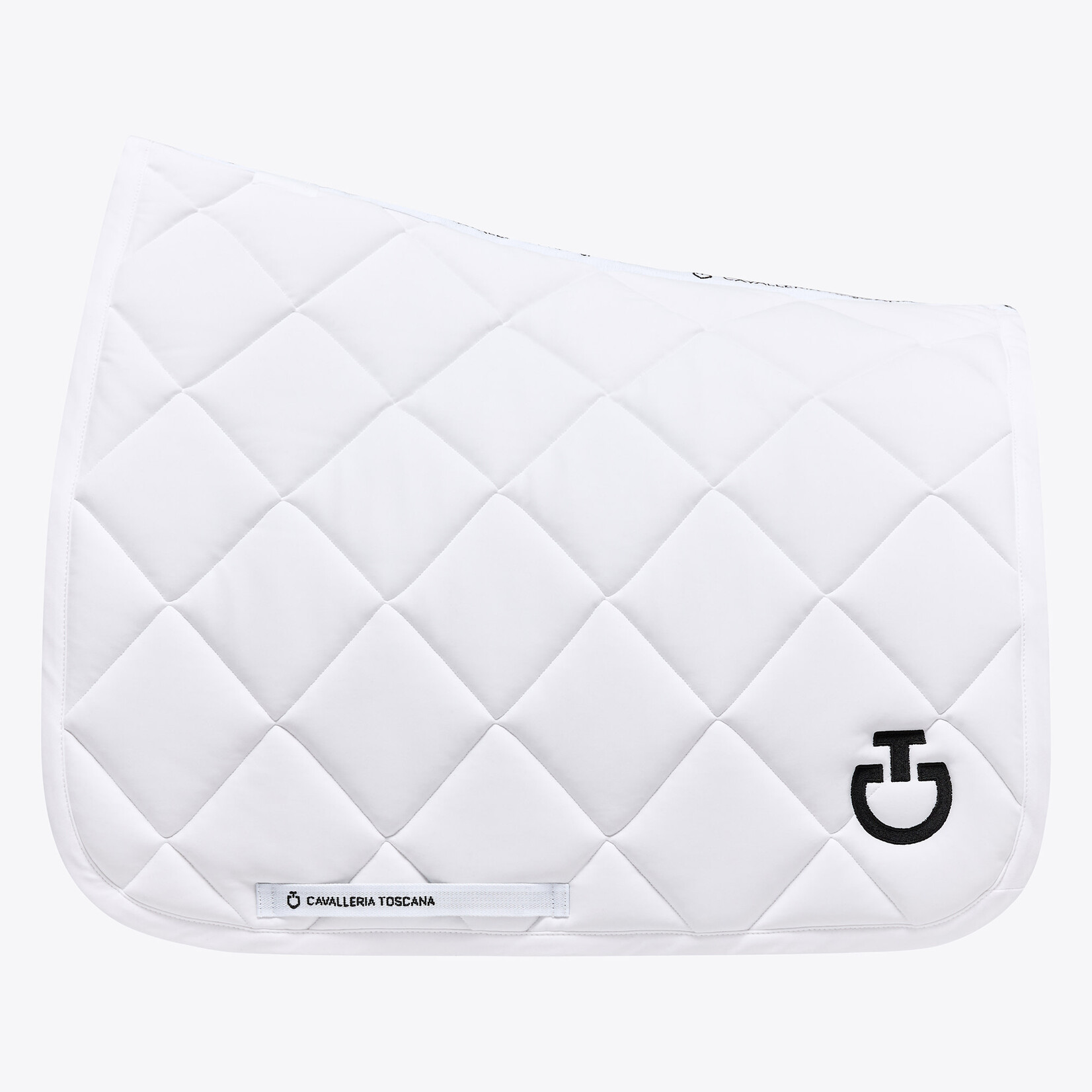 Cavalleria Toscana SOT052 Diamond Quilted Jersey Dressage Saddle Pad