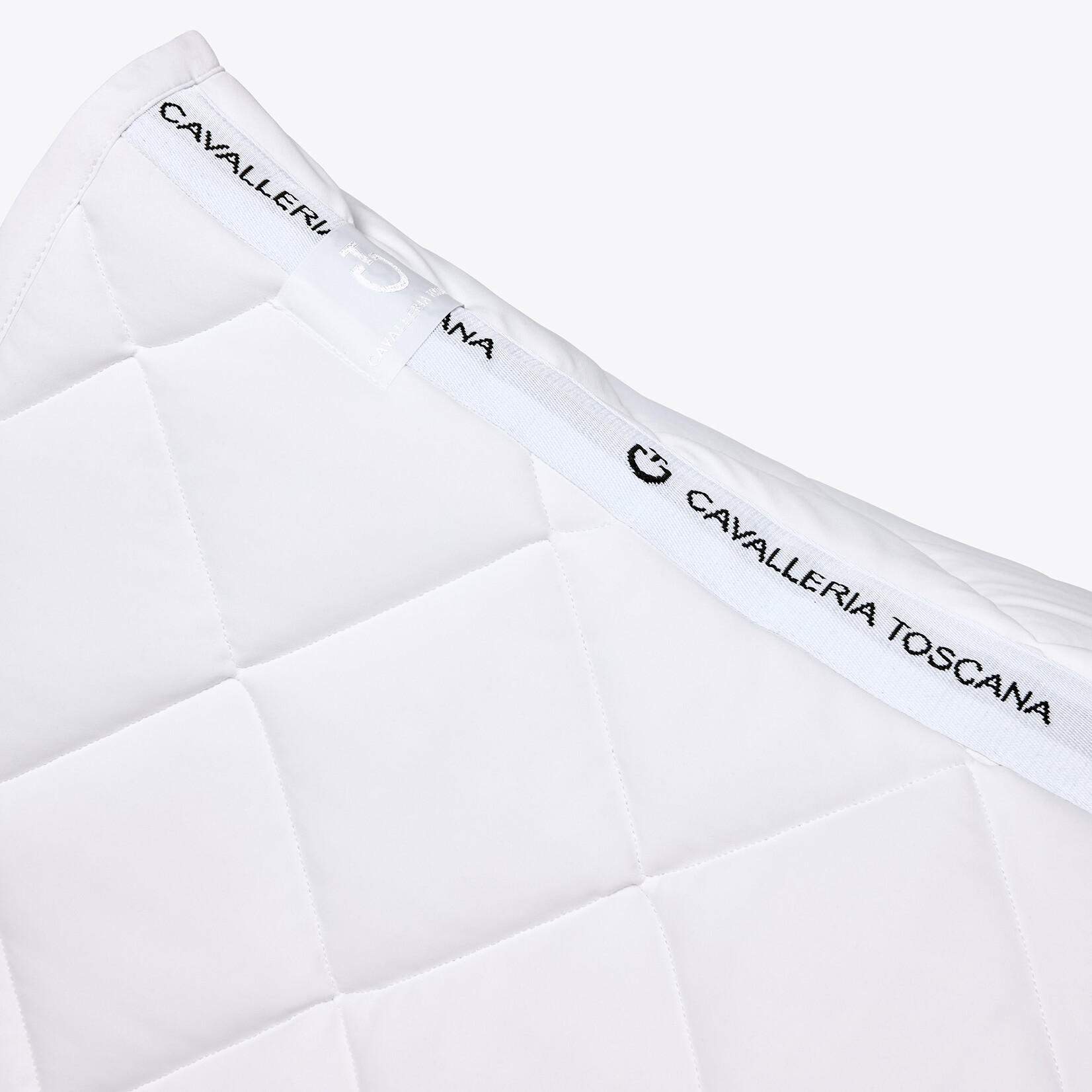 Cavalleria Toscana SOT052 Diamond Quilted Jersey Dressage Saddle Pad