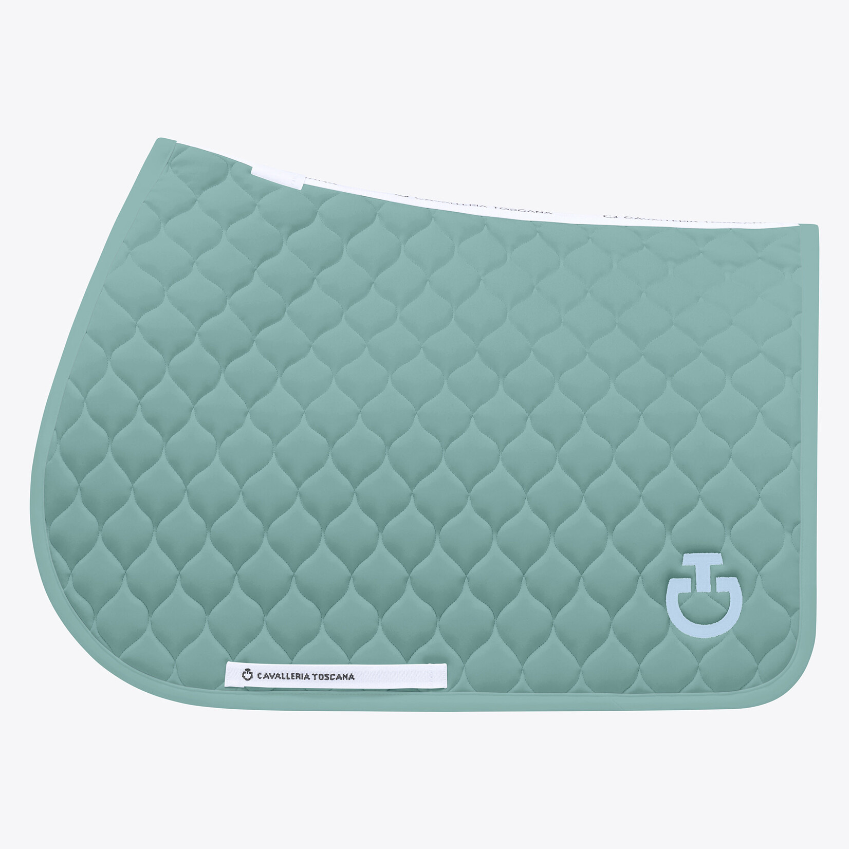 Cavalleria Toscana SOT053 Cavalleria Toscana Circular Quilted Jersey Jumping Saddle Pad