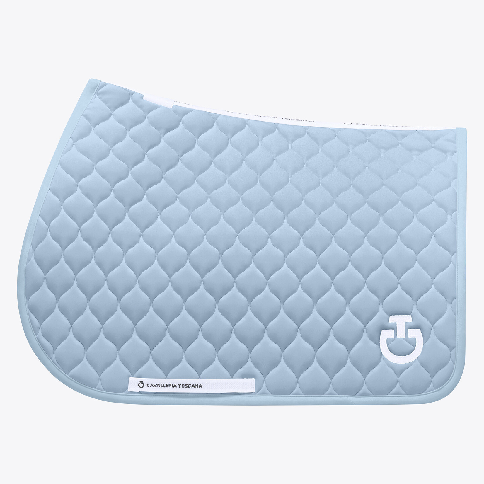 Cavalleria Toscana SOT053 Cavalleria Toscana Circular Quilted Jersey Jumping Saddle Pad