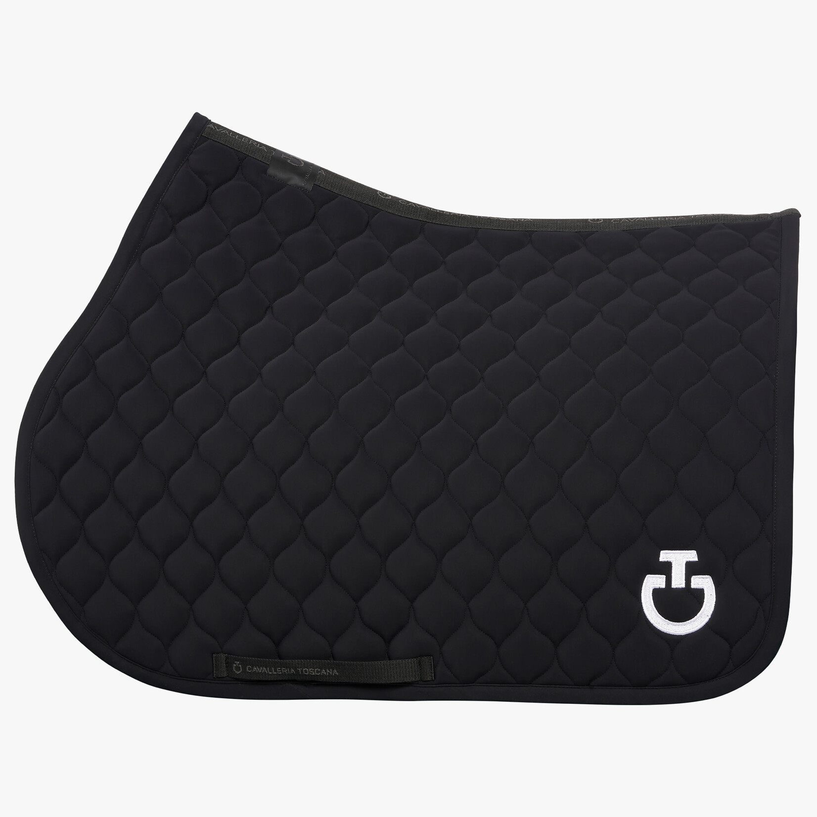 Cavalleria Toscana SOT053 Cavalleria Toscana Circular Quilted Jersey Jumping Saddle Pad