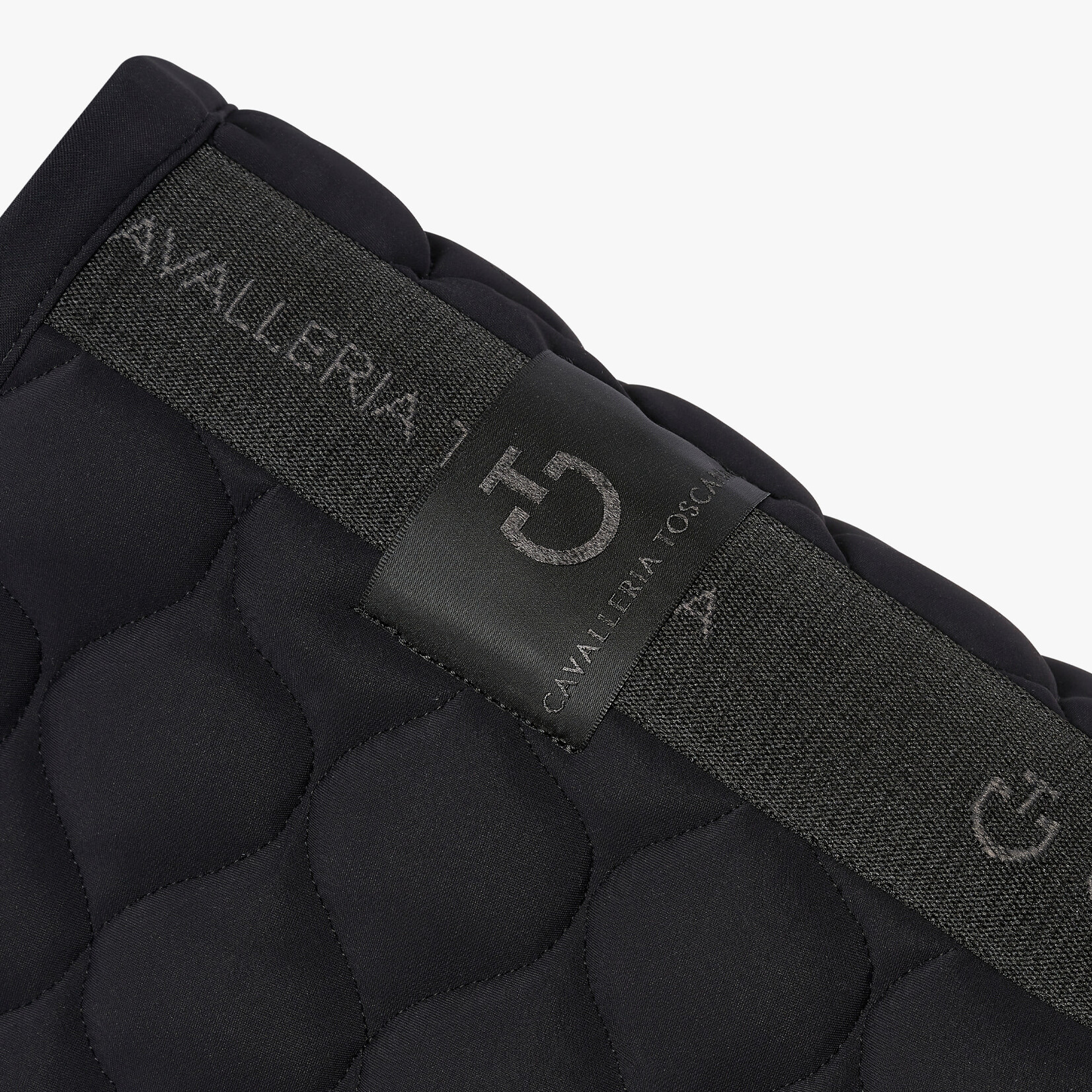 Cavalleria Toscana SOT053 Cavalleria Toscana Circular Quilted Jersey Jumping Saddle Pad