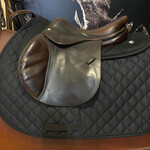 Devoucoux #16 121804 Consigned Devoucoux Socoa Jumping Saddle , 16" seat, 0 flap, PX6, come with Butet cover