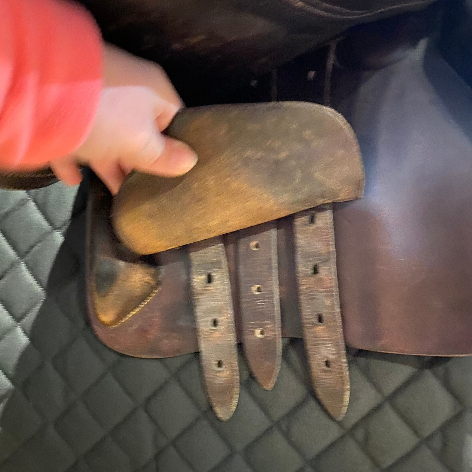 Devoucoux #16 121804 Consigned Devoucoux Socoa Jumping Saddle , 16" seat, 0 flap, PX6, come with Butet cover