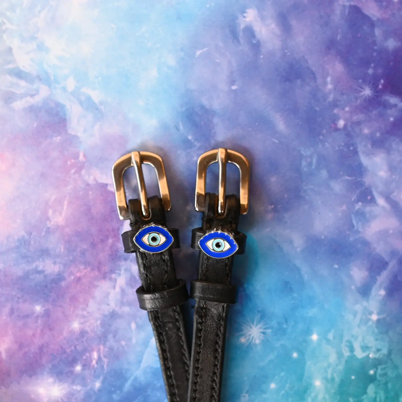 Dreamers & Schemers Black Spur Strap Smooth, 17”