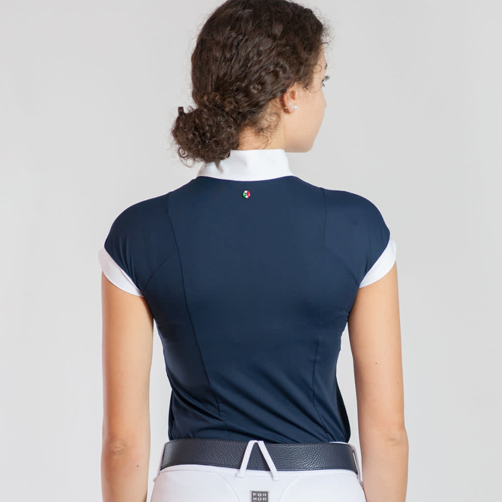 For Horses For Horses Arietta Short Sleeve Junior Show Shirt