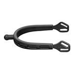 47521 000 61 Herm Sprenger Ultra Fit Extra Grip 20mm (3/4in) w/ Balkenhol Fastening, Ball Shaped Spur - Anthracite