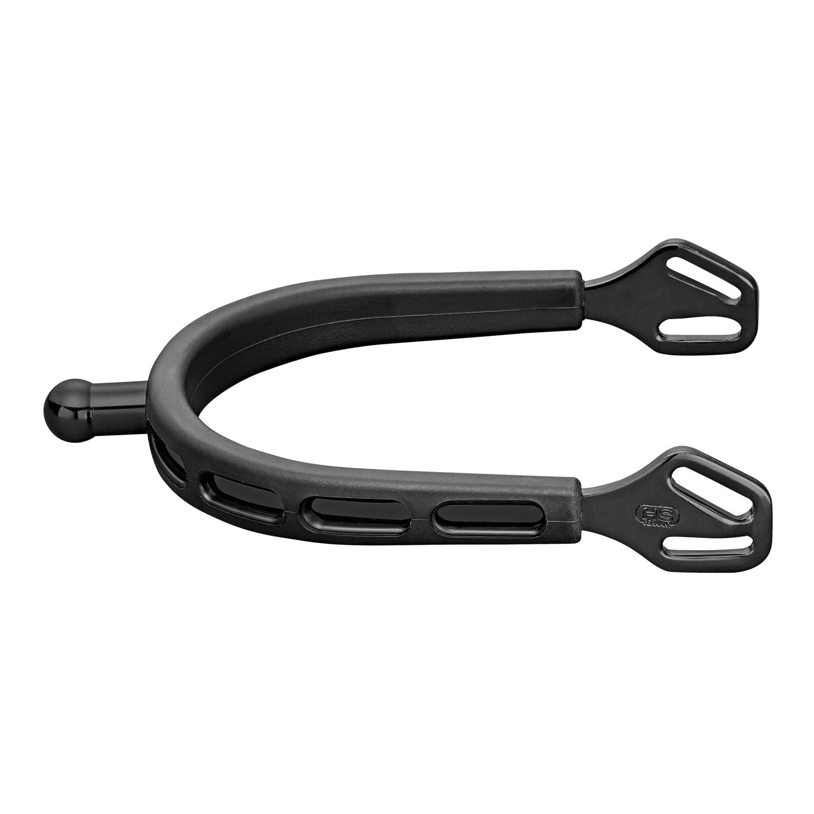 47521 000 61 Herm Sprenger Ultra Fit Extra Grip 20mm (3/4in) w/ Balkenhol Fastening, Ball Shaped Spur - Anthracite