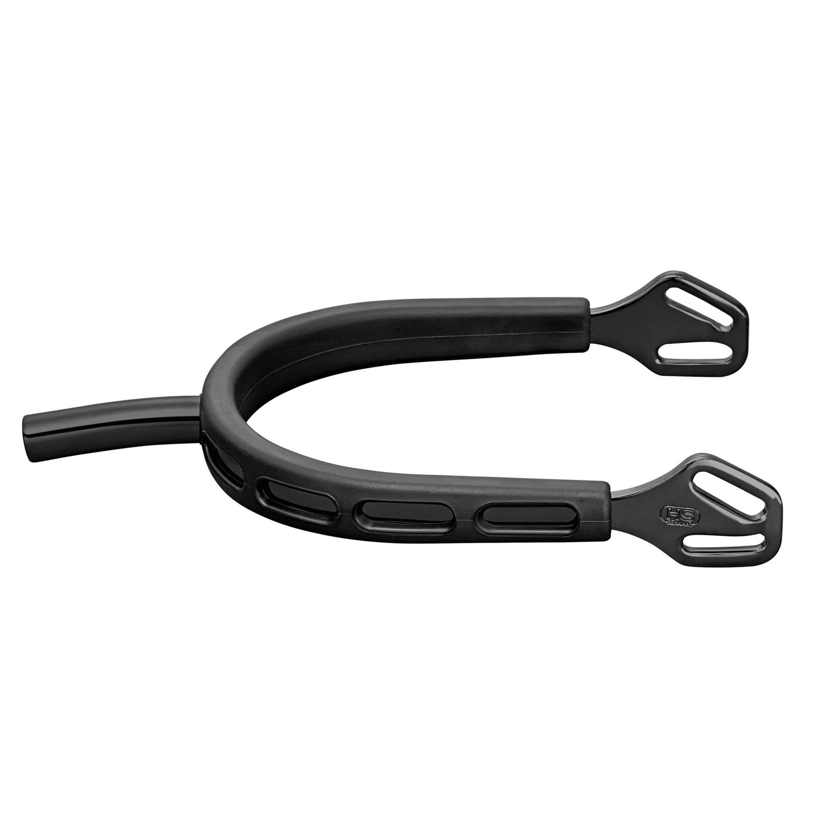 4753510061 Herm Sprenger Ultra Fit Extra Grip 35mm (1 3/8in) w/ Balkenhol Fastening, Flat Neck Spur - Anthracite