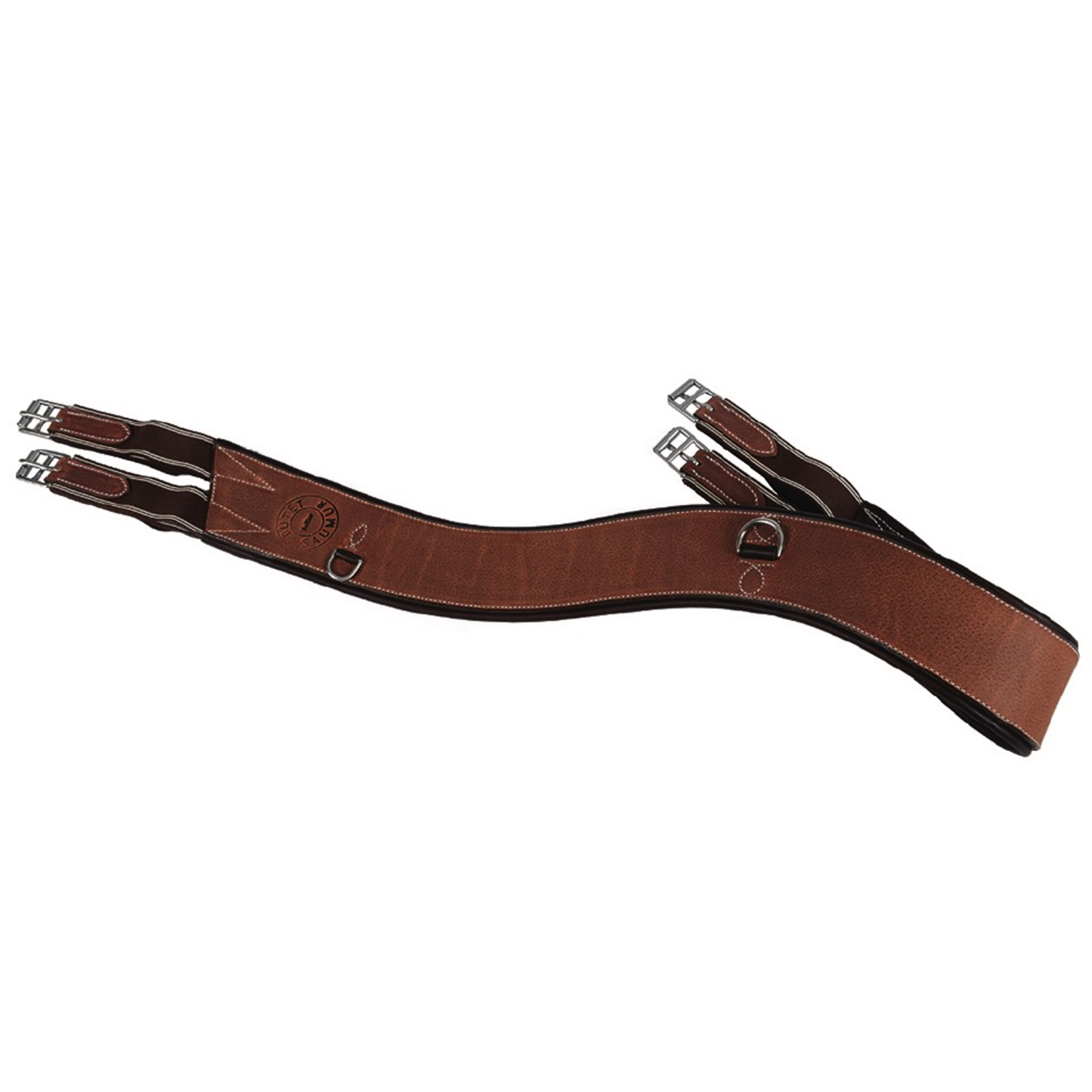 Butet SCL08 Butet Ergonomic Girth, D ring on both sides, and center, Elastic with Roller Buckles on both ends