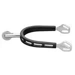 4753500555 Herm Sprenger Ultra Fit Extra Grip 35mm (1 3/8in) w/ Balkenhol Fastening, Stainless Steel Spur with Large Rounded Rowel #5