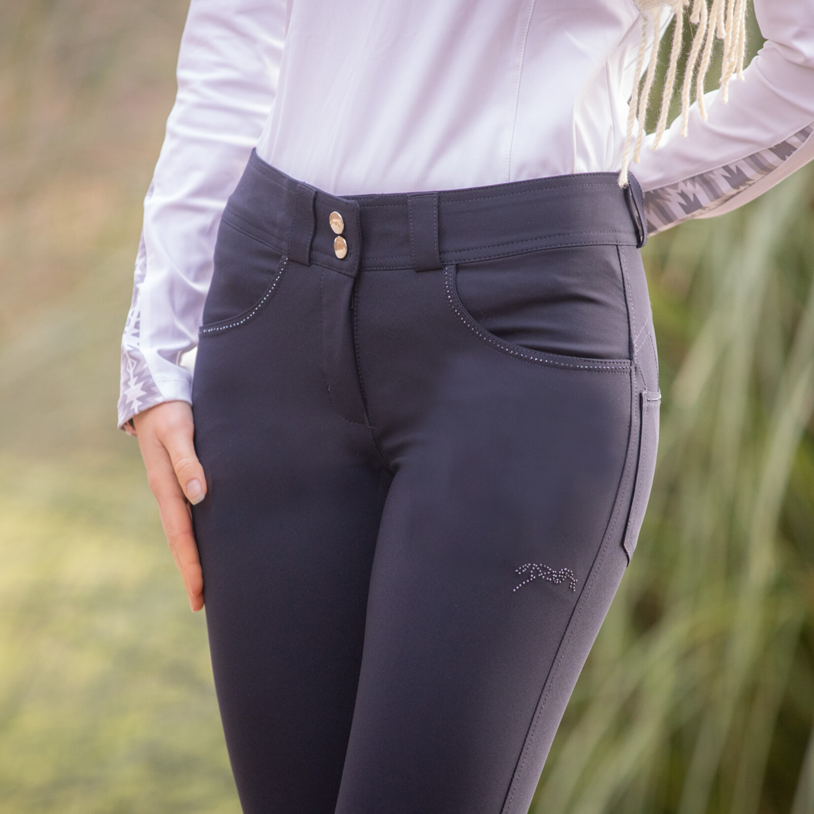 9799187 Penelope Fun Stone Knee Grip Breeches