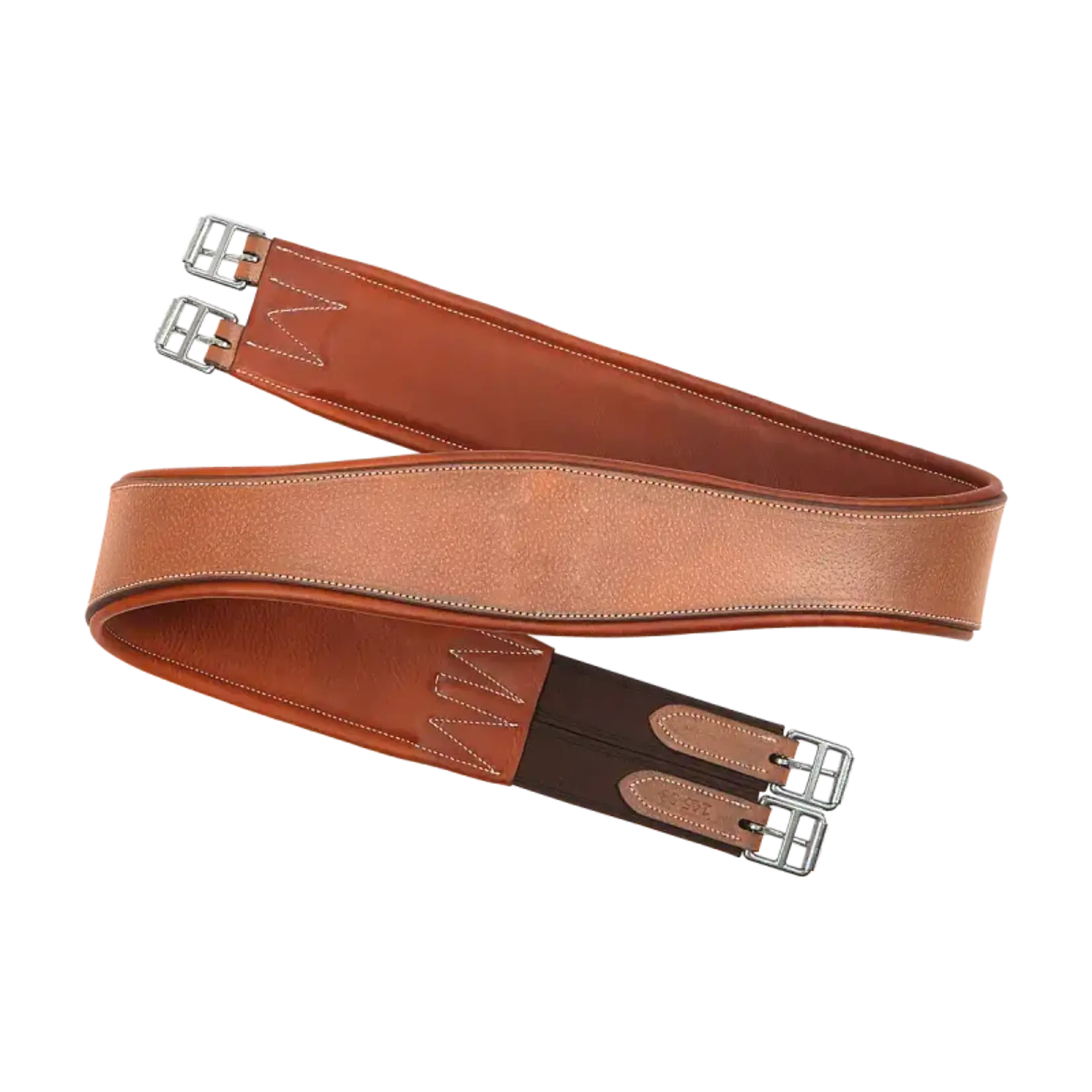 Butet SCL09 Butet Hunter Girth, w/ NO D Rings, Contour, Single Elastic End
