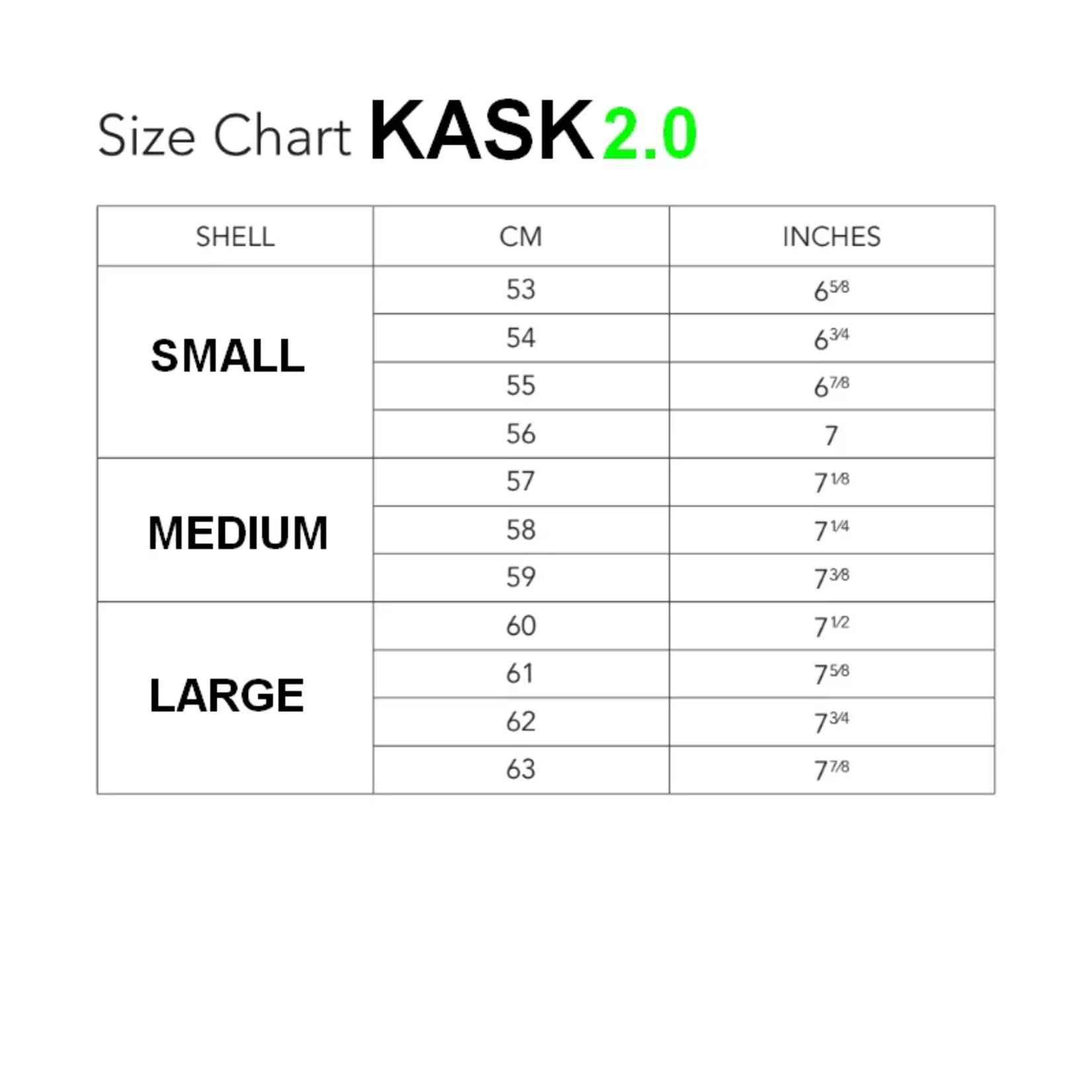 KASK Equestrian Kask WG11 Dogma Inner Padding Liner