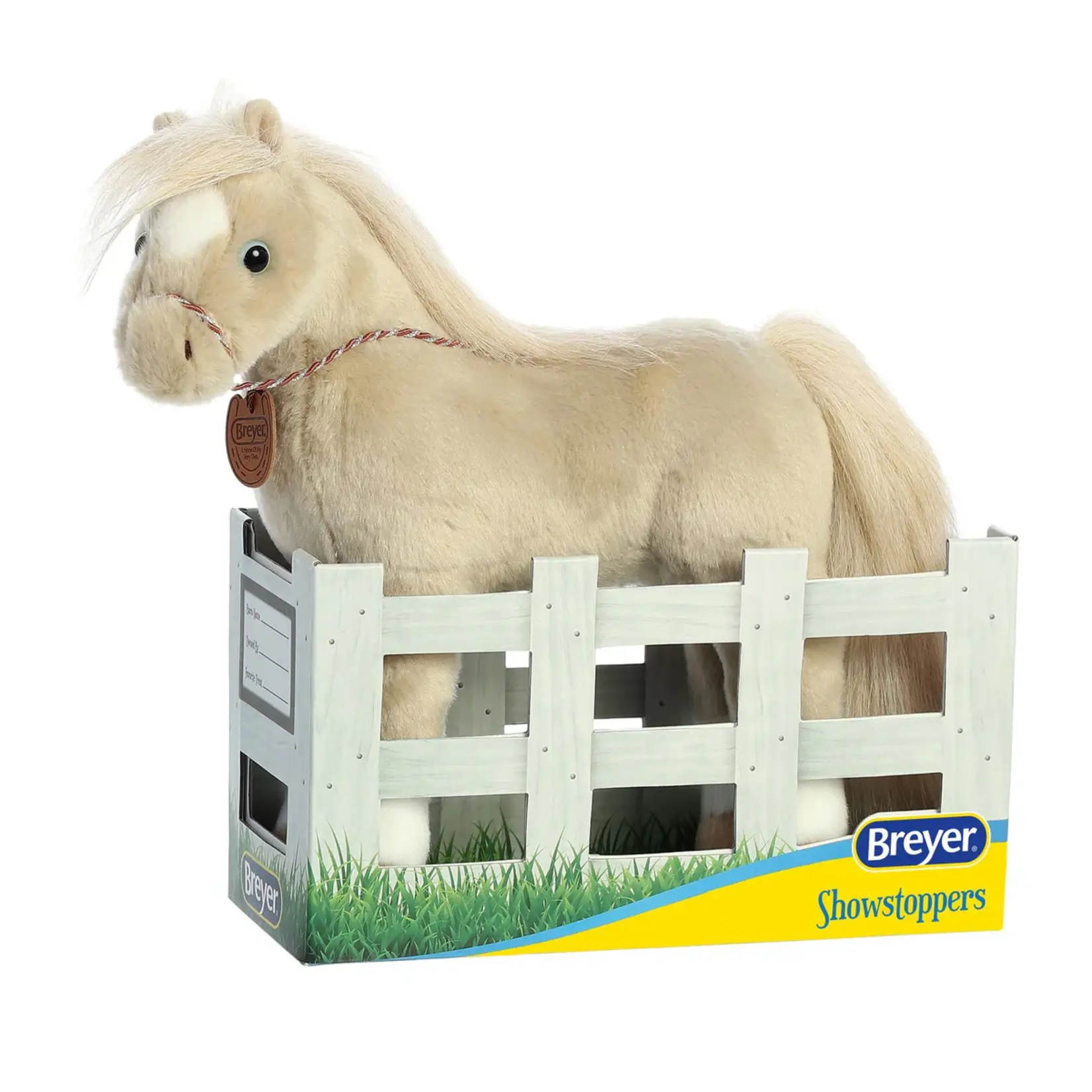 13" Breyer Plush Horse in Corral