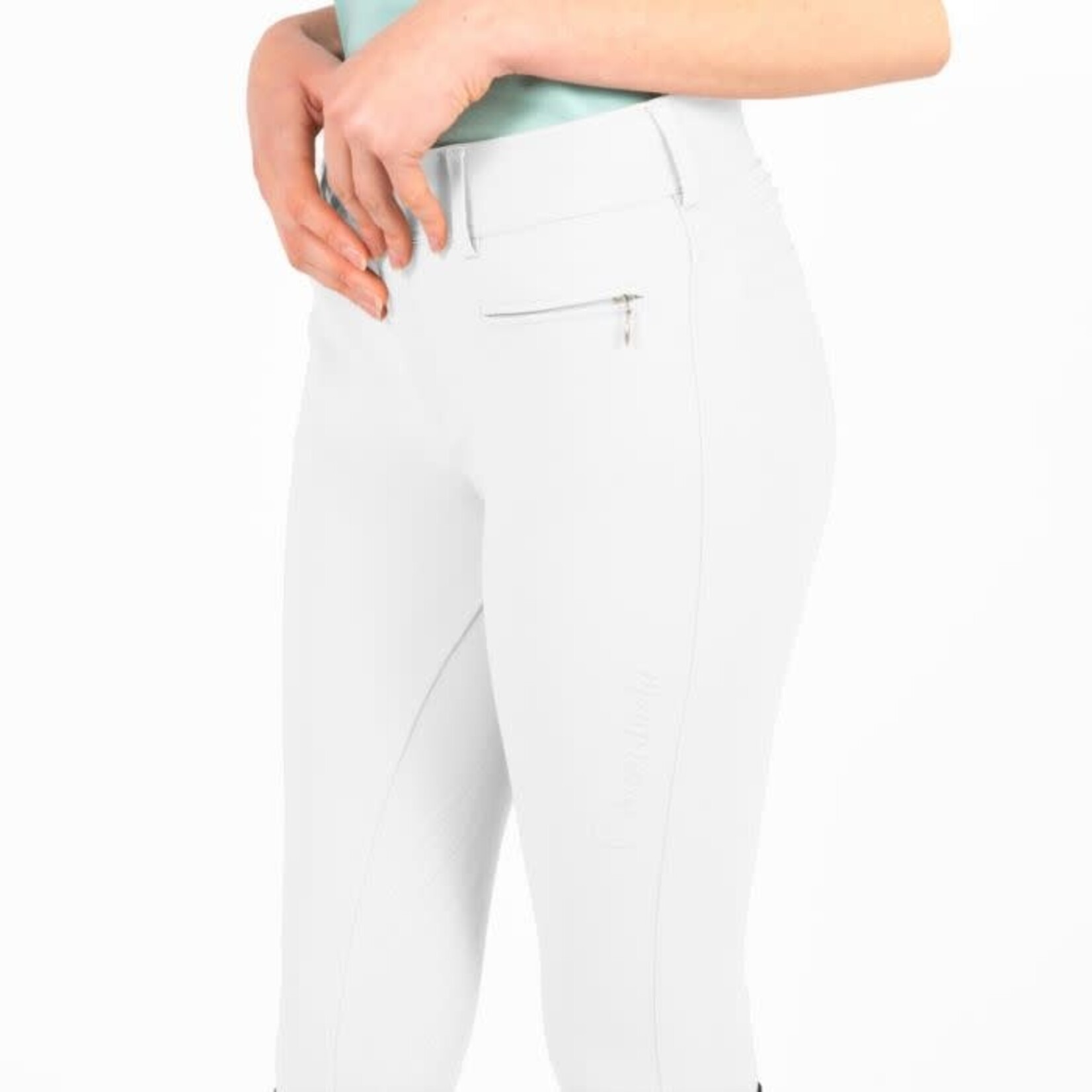 Samshield Samshield Chloe Embroidery Women’s Knee Grip Breech with Alcantara Detail
