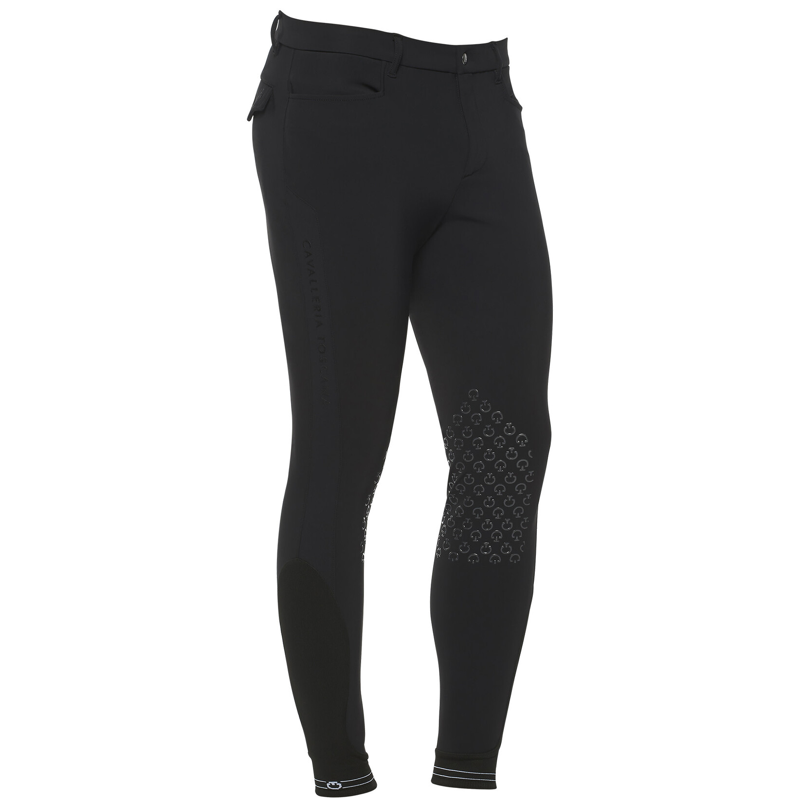 Cavalleria Toscana PAU158 Cavalleria Toscana Men's Rubber CT Logo Stripe Breech