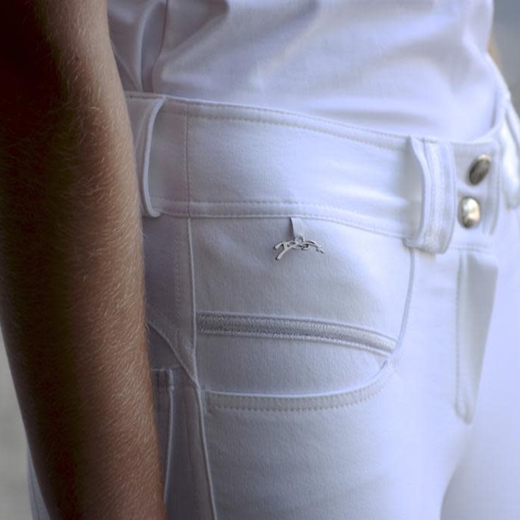 Penelope Ladies Fun Pushup Knee Patch Breeches