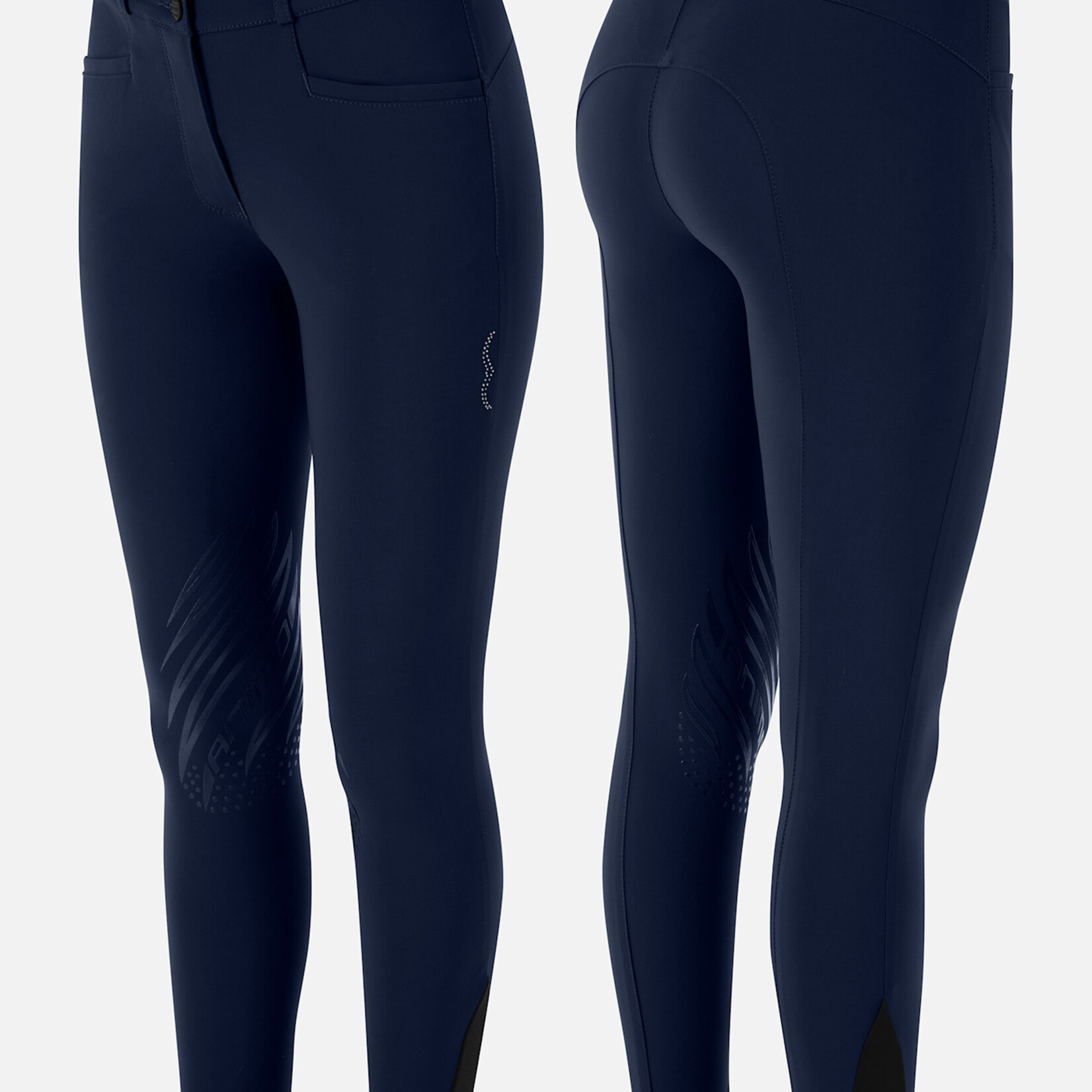 Animo Animo Nerbory High Waisted Knee Grip Breech (Winning Fabric)