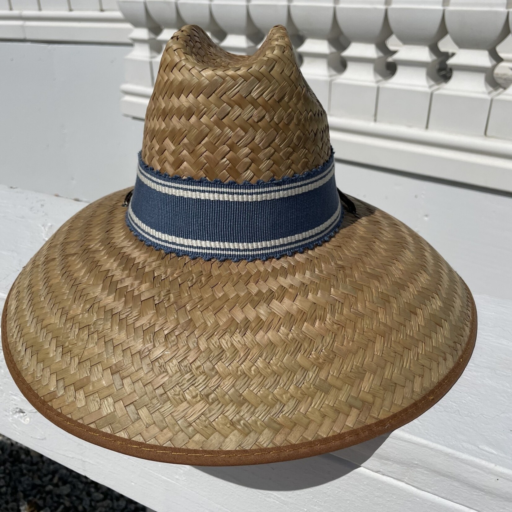 Dragonfly Designs Dragonfly Designs Sun Hat with Horse Hair hand braided adjustable slide for windy days, fits most, sizing strips available.