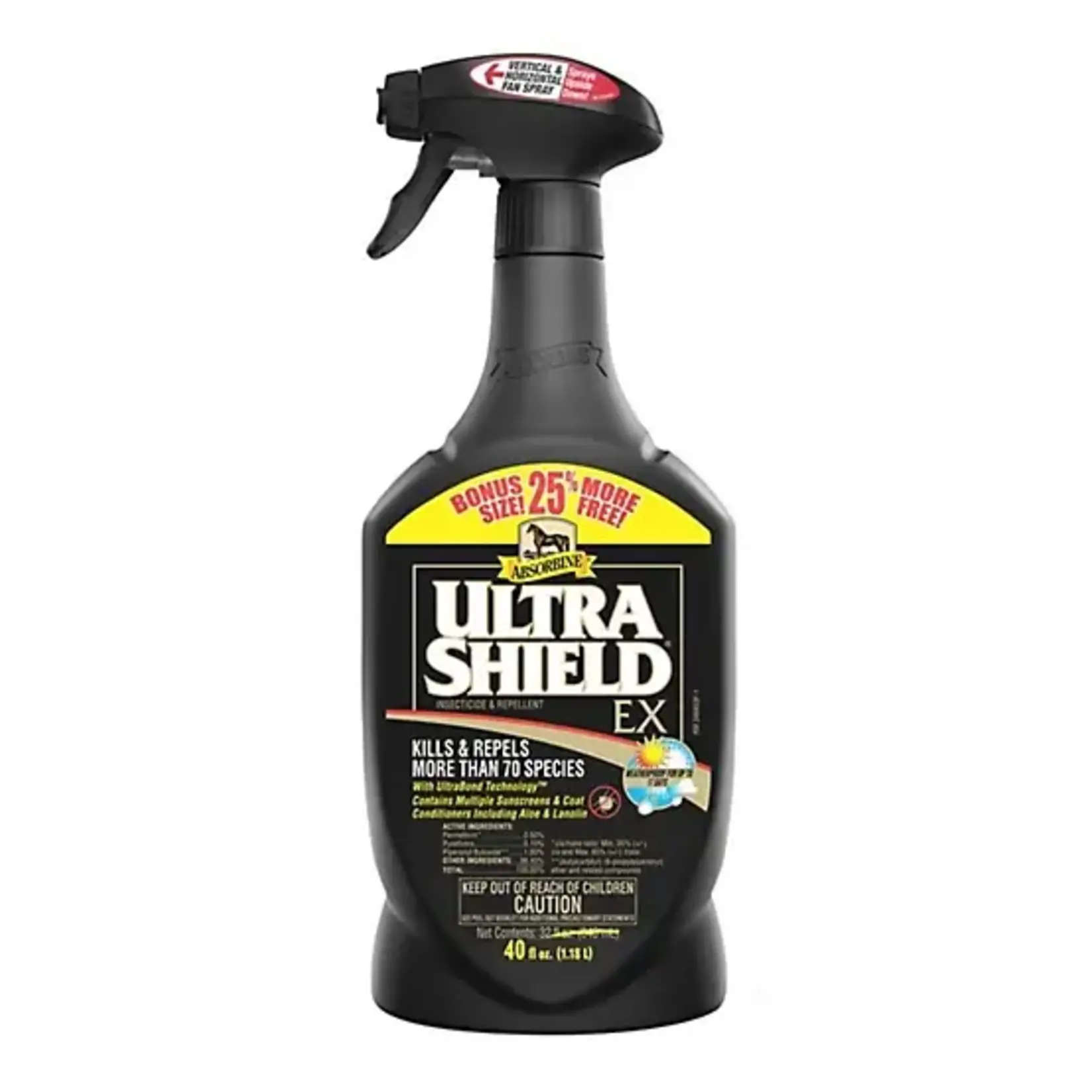 Absorbine Ultra Shield Ex Fly Spray- Quart 32 Oz. Spray