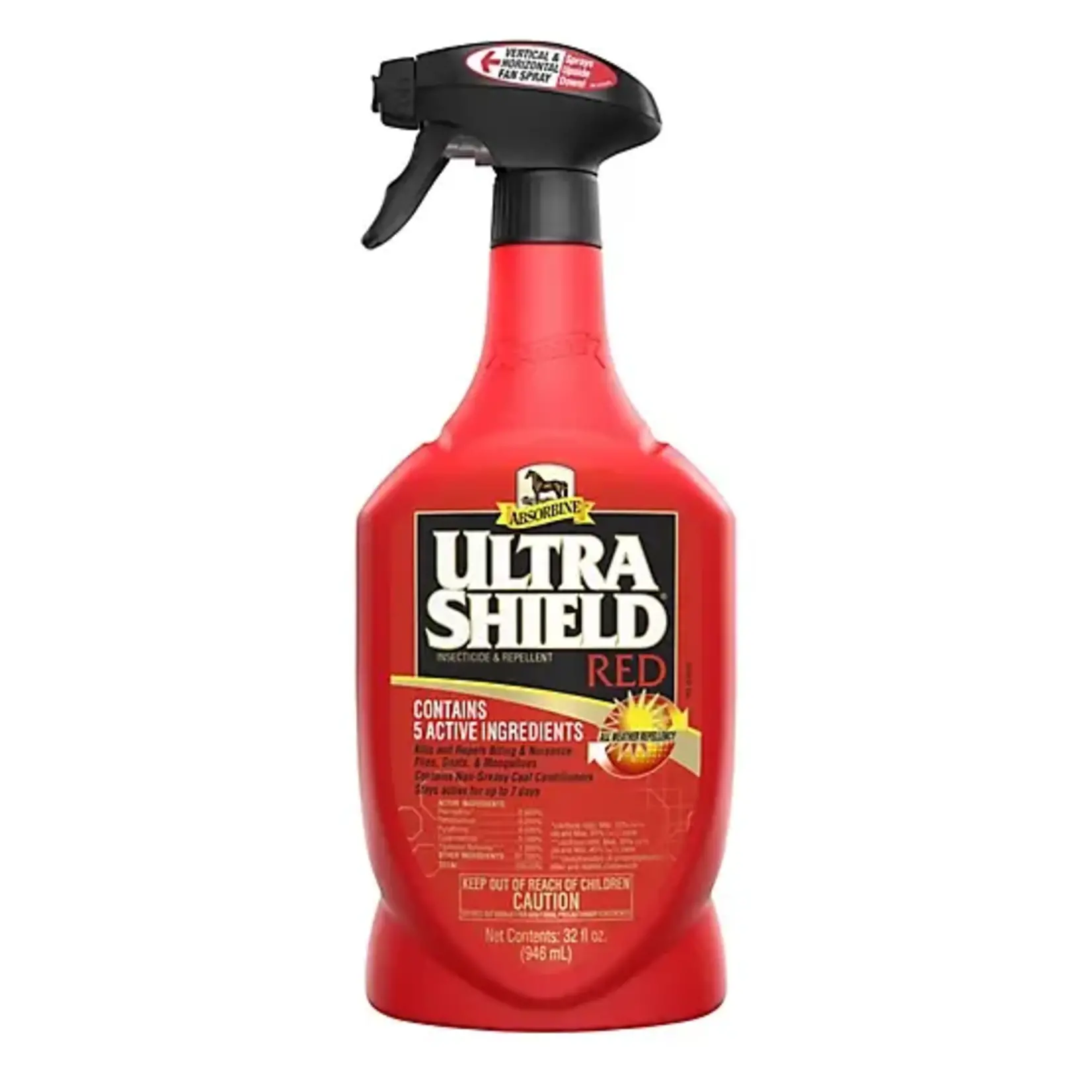 Absorbine Ultra Shield Red Fly Spray- Quart 32 Oz. Spray