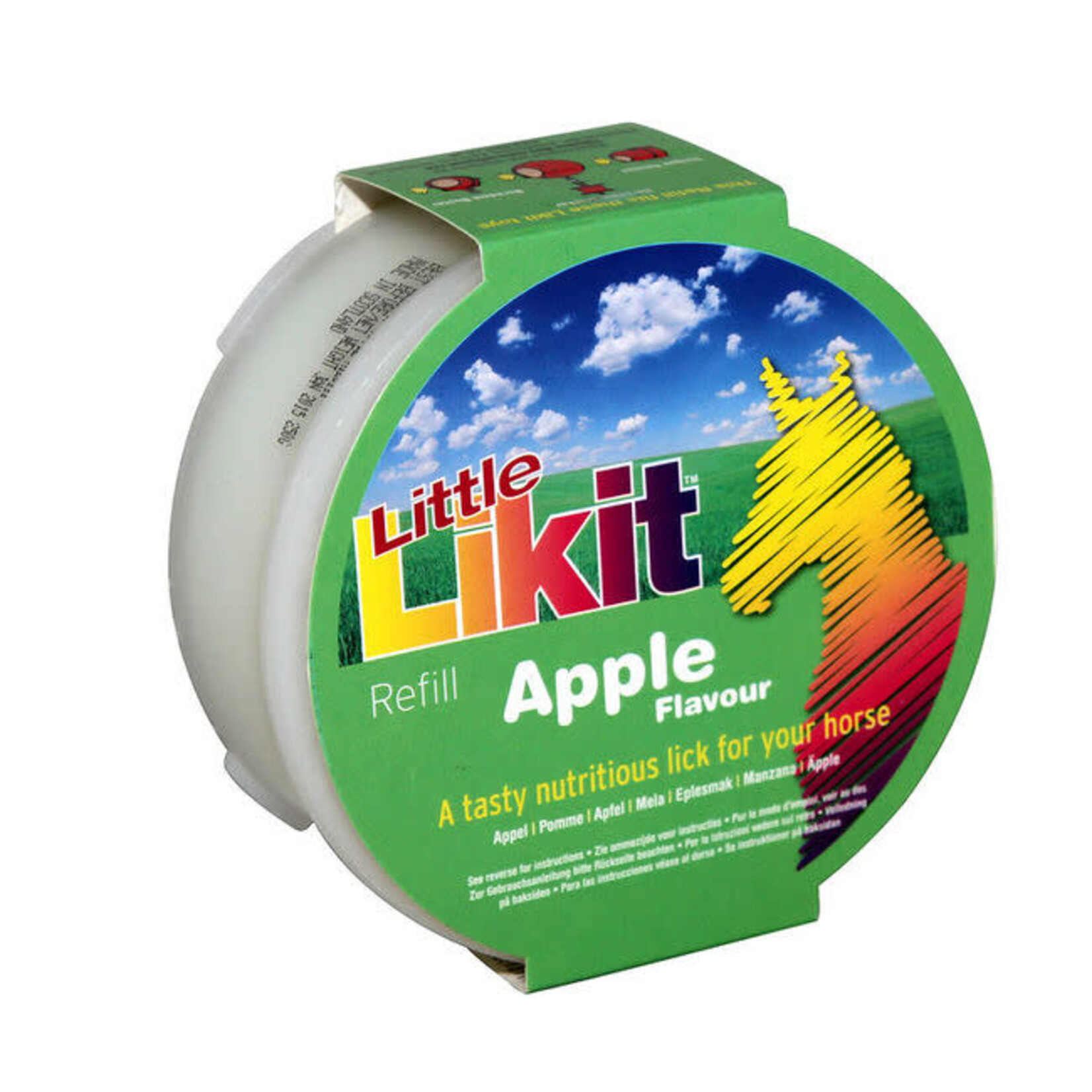 Likit 16831 Little Likit Refill Equine Treat (LG) - Used with Likit Tongue Twister, Boredom Buster and Boredom Breaker