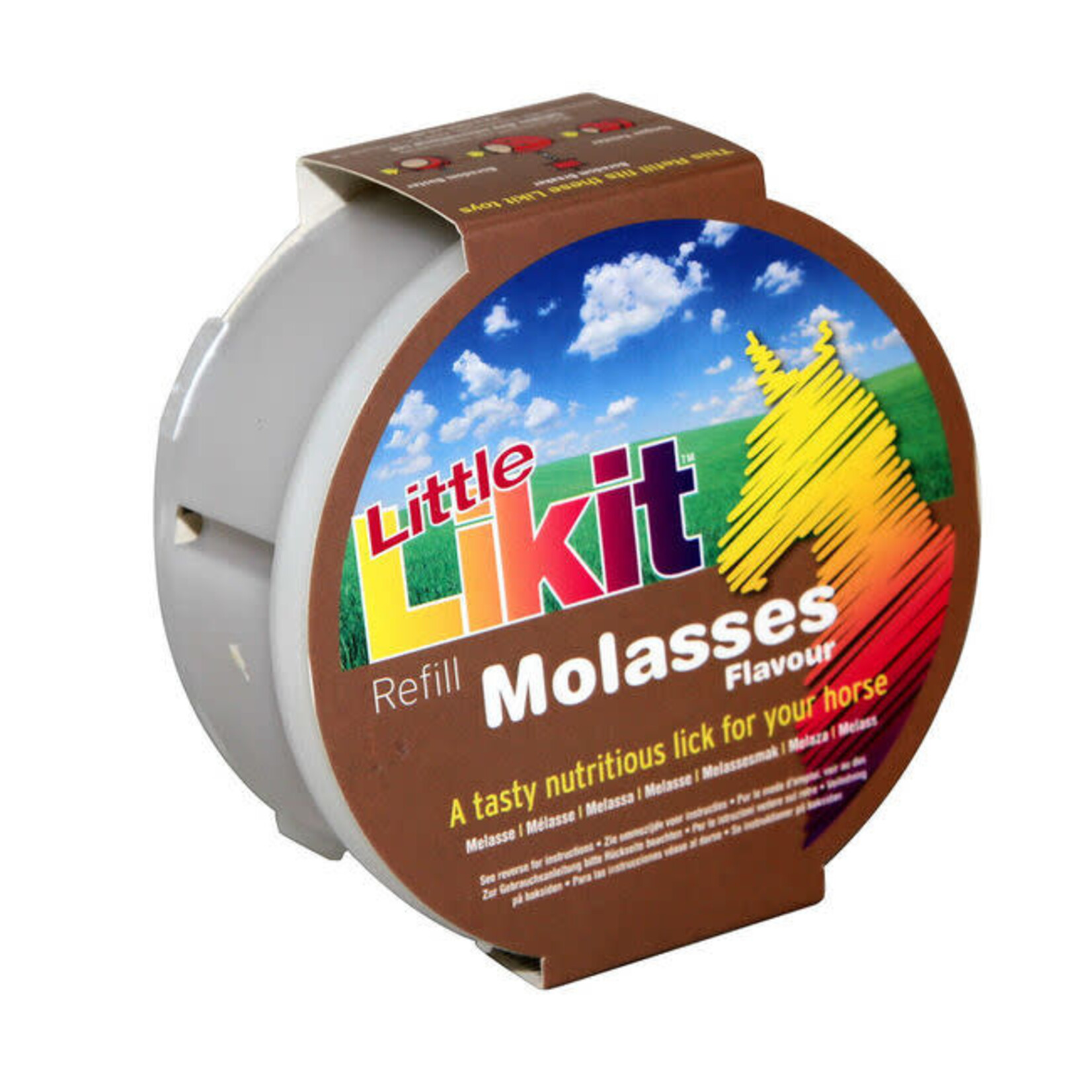 Likit 16831 Little Likit Refill Equine Treat (LG) - Used with Likit Tongue Twister, Boredom Buster and Boredom Breaker