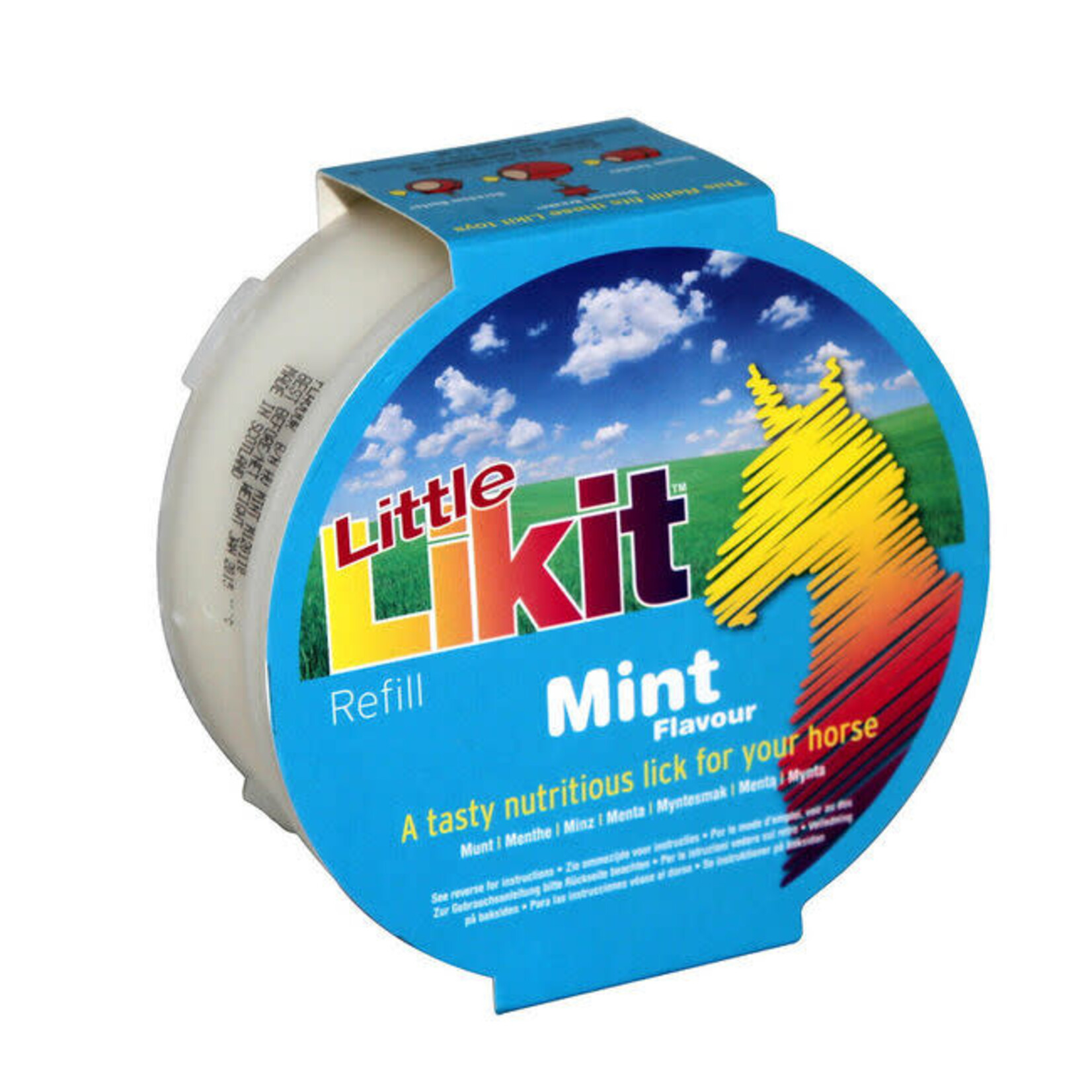 Likit 16831 Little Likit Refill Equine Treat (LG) - Used with Likit Tongue Twister, Boredom Buster and Boredom Breaker