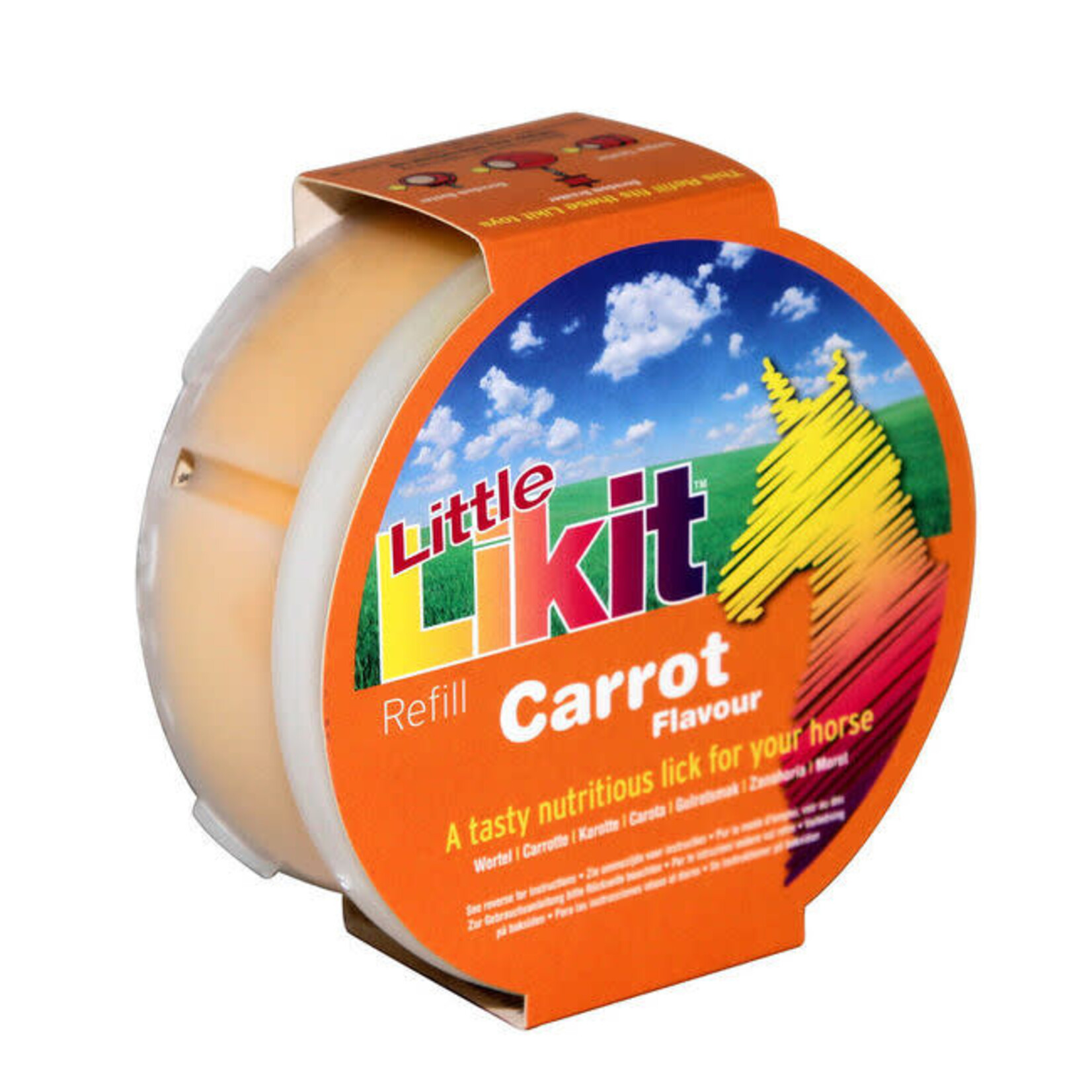 Likit 16831 Little Likit Refill Equine Treat (LG) - Used with Likit Tongue Twister, Boredom Buster and Boredom Breaker