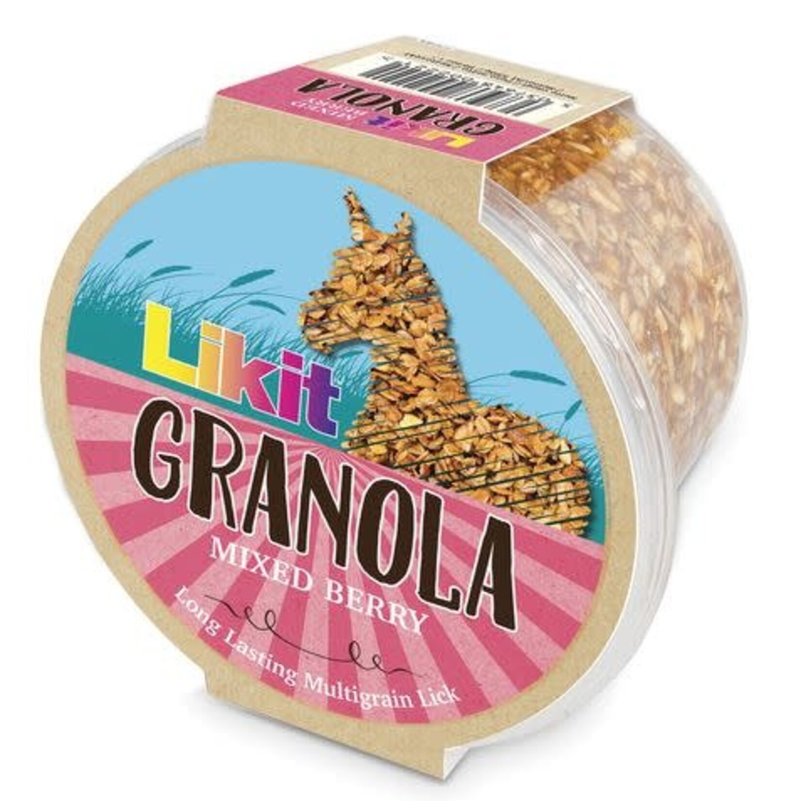 Likit 18852 Likit Granola Refill Equine Treat (LG) - Used with Original Likit Holder & Boredom Buster