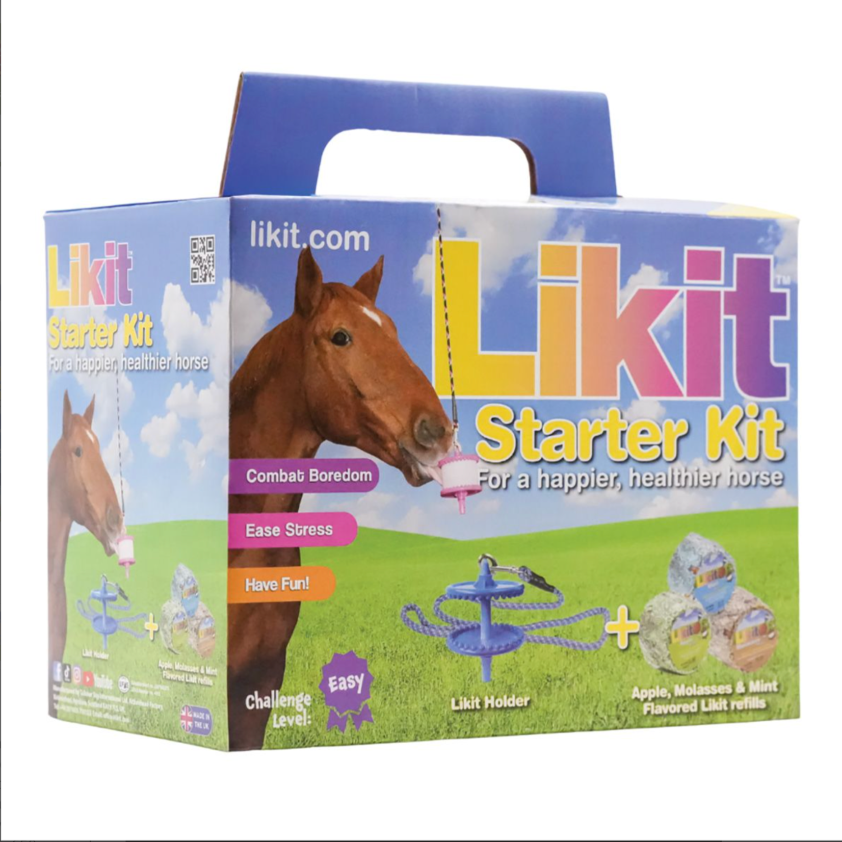Likit 16860 Likit Starter Kit Contains: Original Holder & 3 Likit Refills