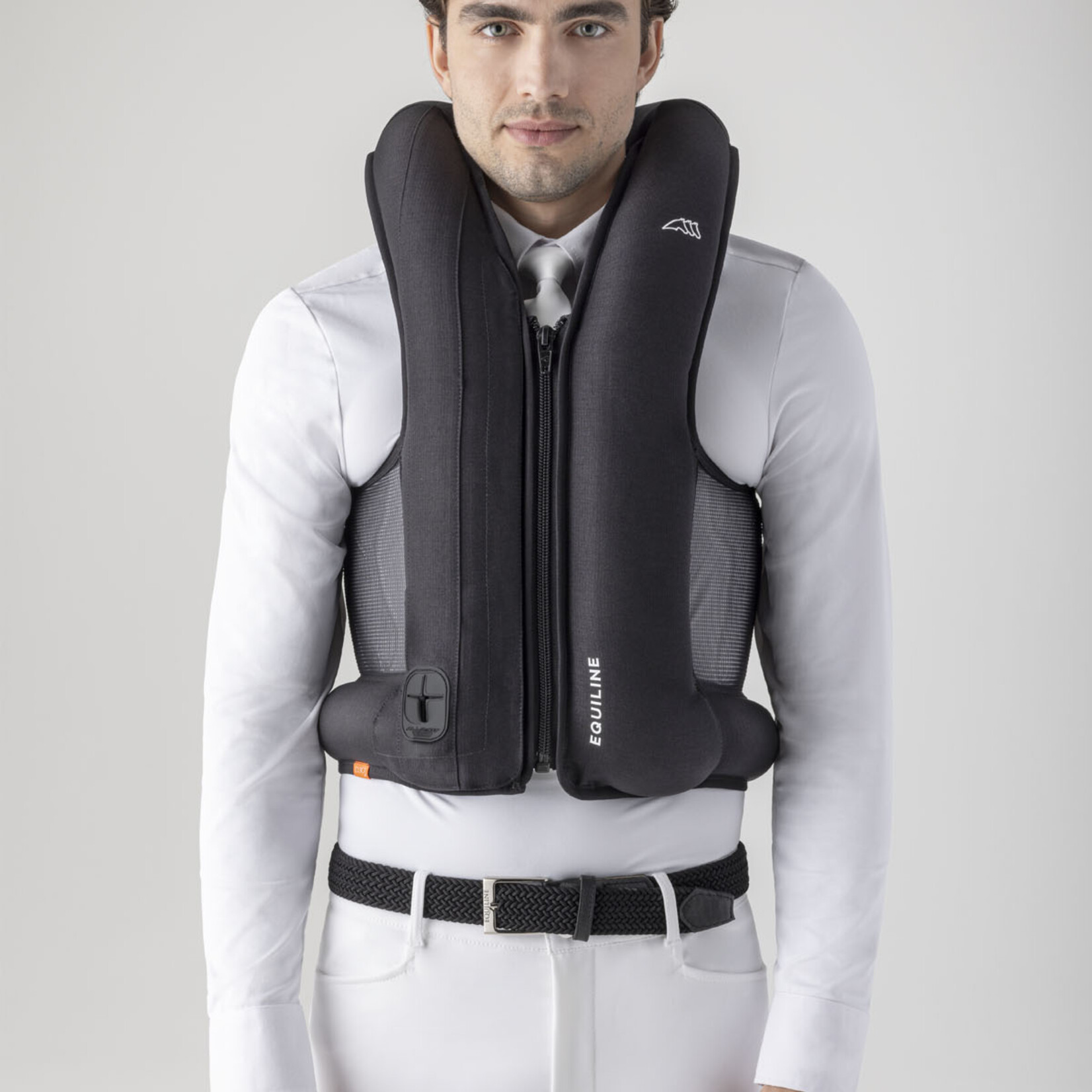 Equiline Q10104 Equiline Belair - Allshot Unisex Hybrid (Air Bag + Level 1 D30 Back Protector) Vest, includes 1 cartridge