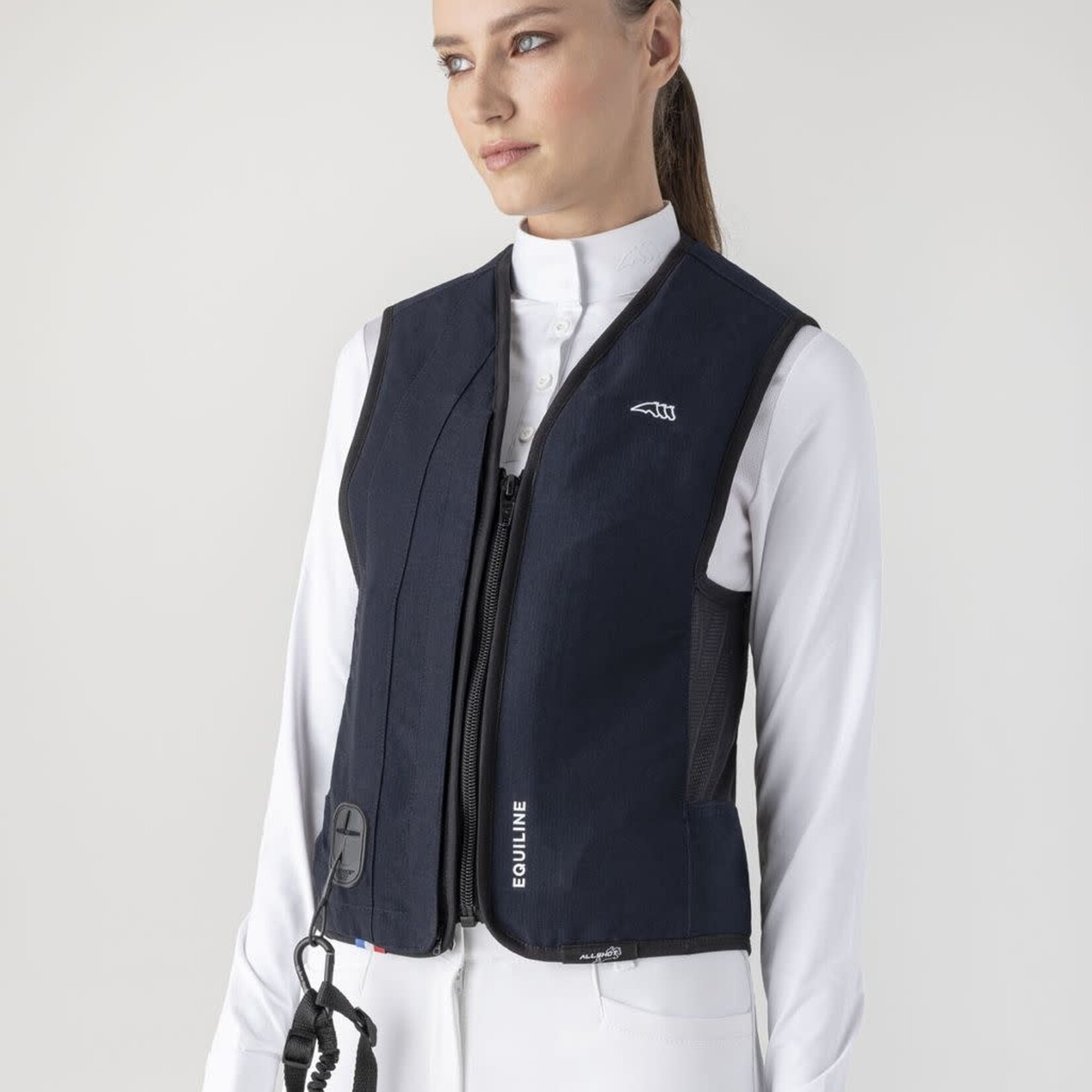 Equiline Q10104 Equiline Belair - Allshot Unisex Hybrid (Air Bag + Level 1 D30 Back Protector) Vest, includes 1 cartridge
