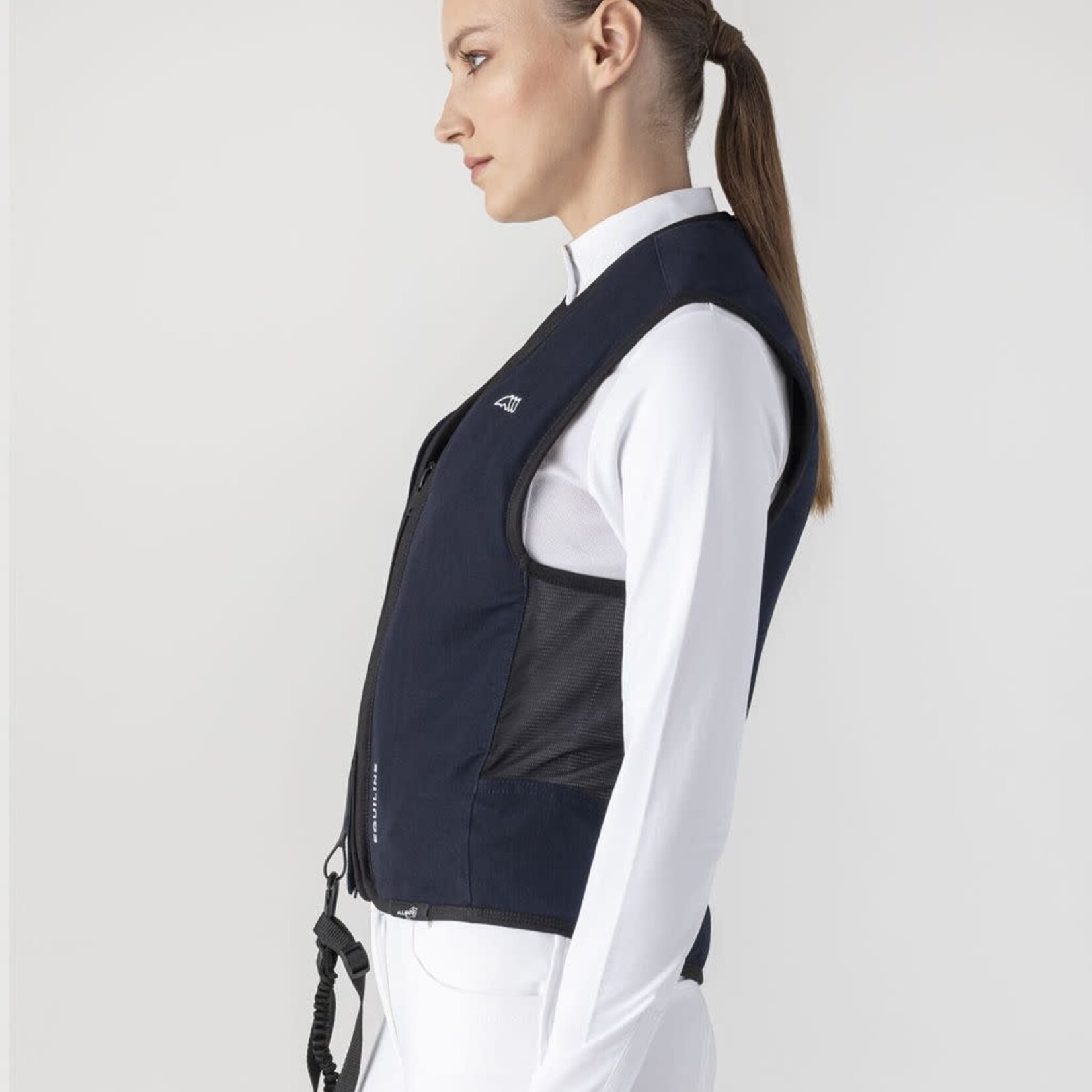 Equiline Q10104 Equiline Belair - Allshot Unisex Hybrid (Air Bag + Level 1 D30 Back Protector) Vest, includes 1 cartridge