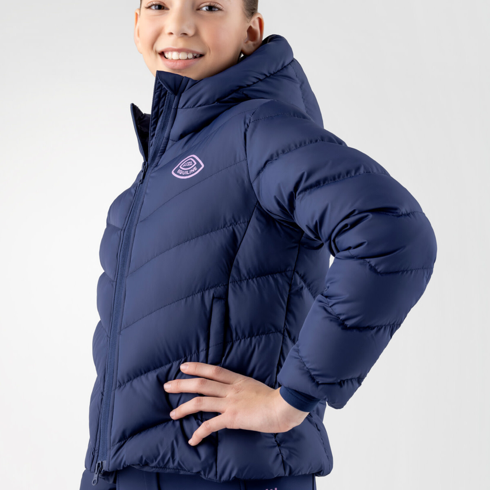 Equiline Q00100 Equiline Cumin Girl's Padded Jacket