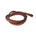 Butet RTR02 SMOOTH Butet 5/8” Laced Reins with Raised Fancy Stitch