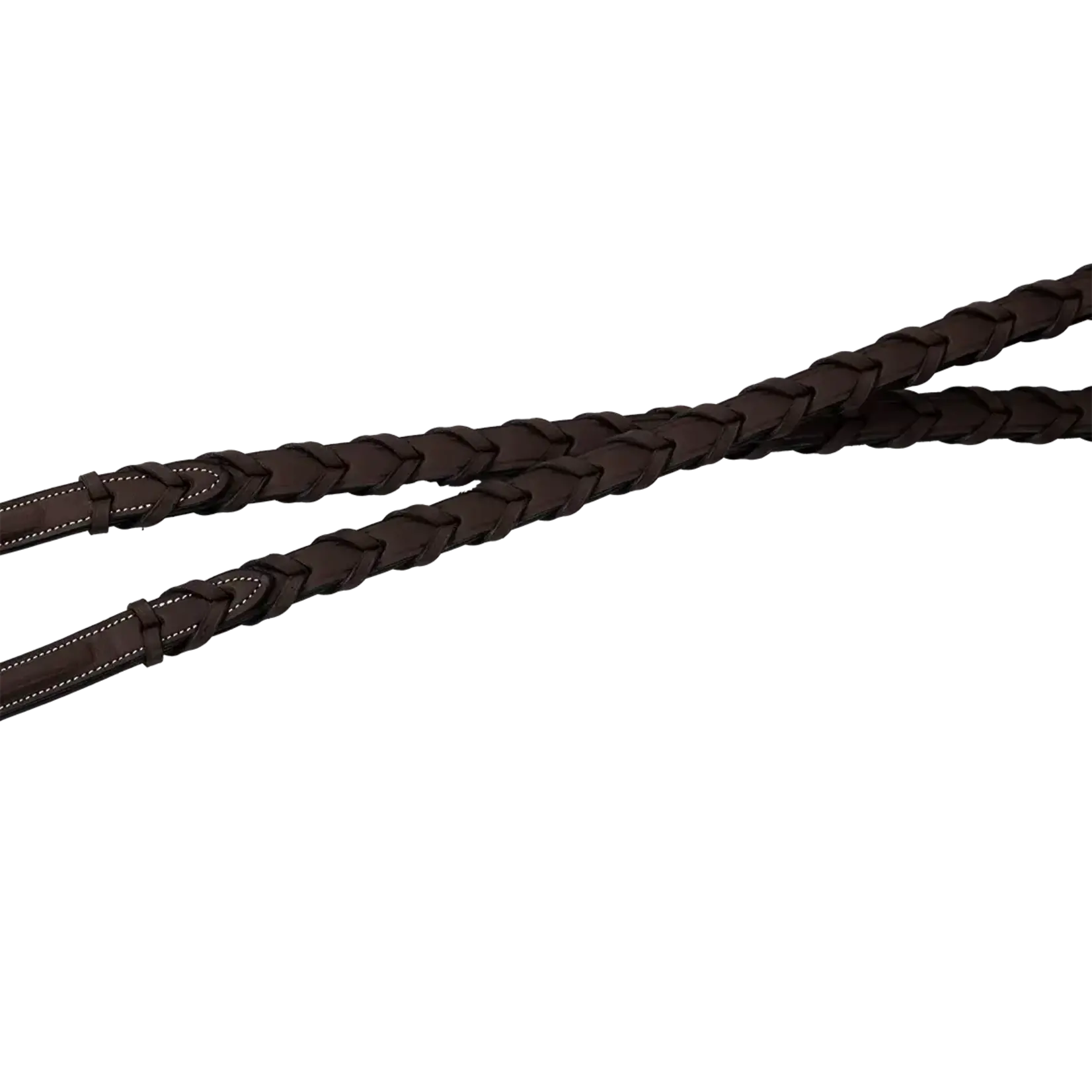 Butet RTR02 SMOOTH Butet 5/8” Laced Reins with Raised Fancy Stitch