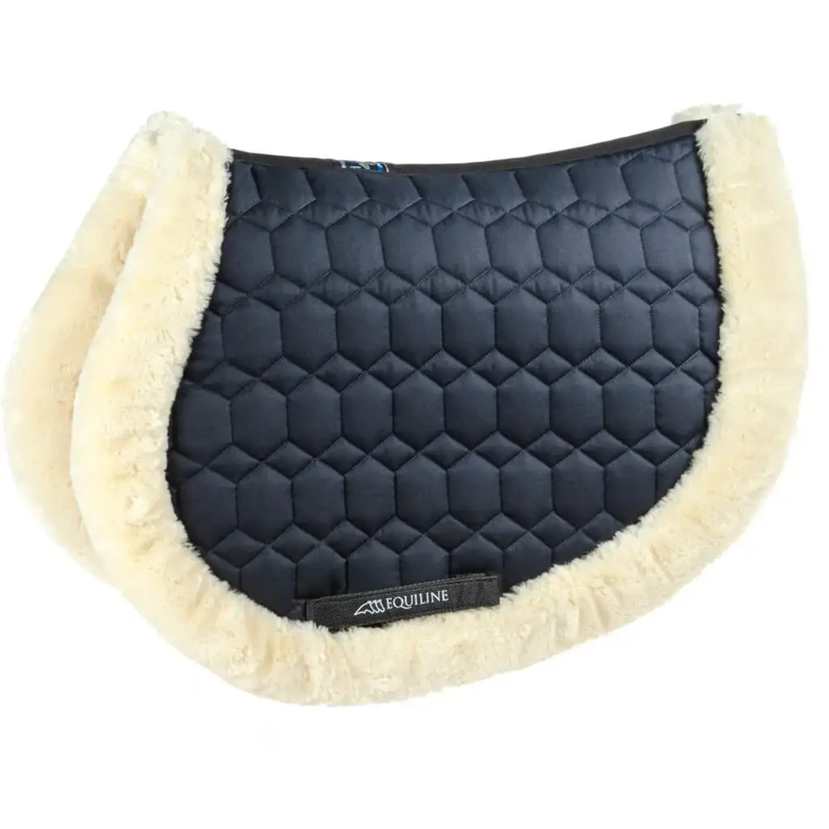 Equiline B11239 Equiline Snuggly Synthetic Sheepskin Saddle Pad