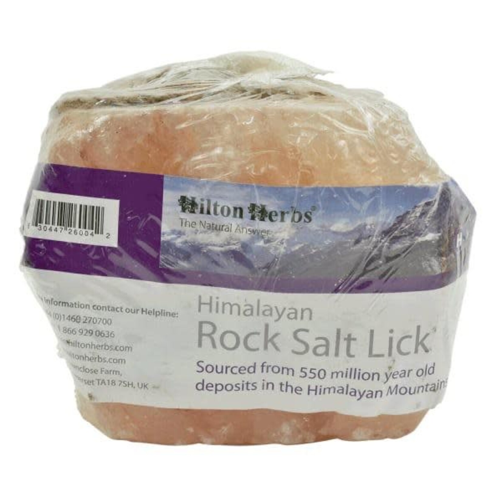 RJ MATTHEWS 18446 Himalayan Rock Salt Lick - 6.6 lbs (Provides Balanced Intake of Iron, Potassium, and Magnesium)