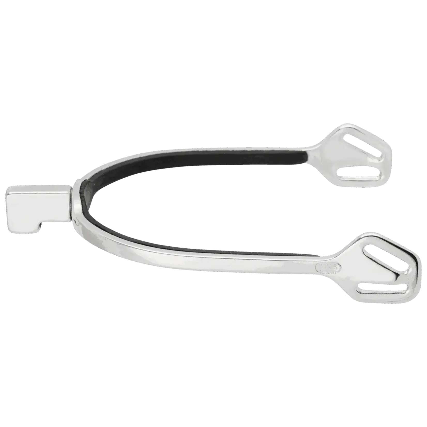 47727 000 55 Herm Sprenger Spurs w/ Balkenhol Loop & inside rubber boot saver grip- 20mm  (3/4") Hammer Neck