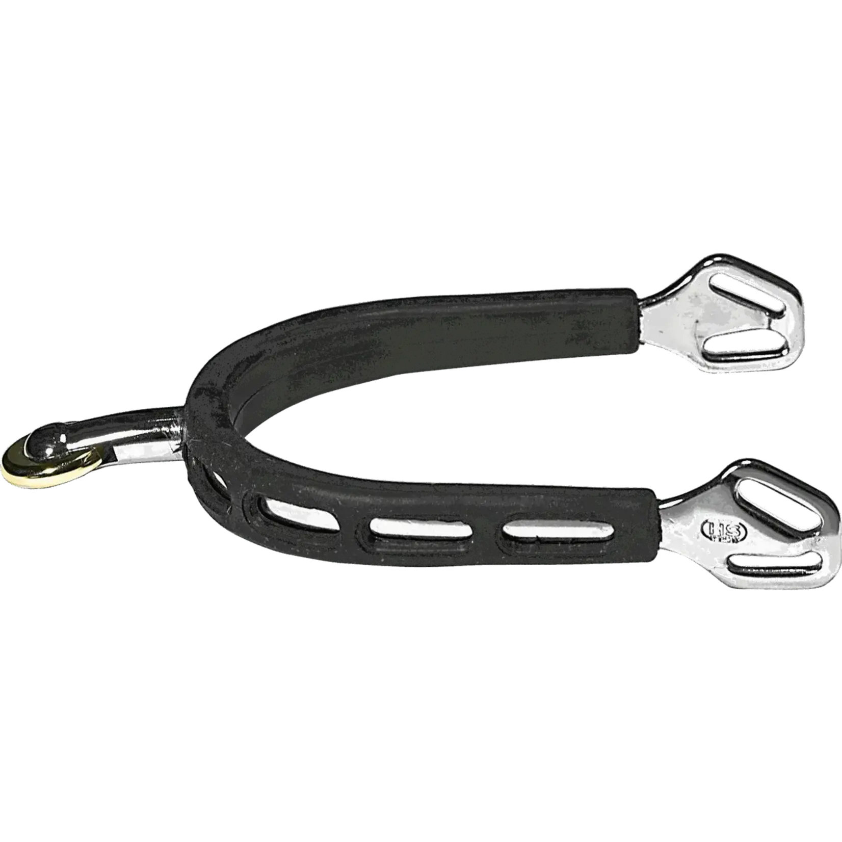4755 Herm Sprenger Ultra Fit Extra Grip Spurs with Balkenhol Fastening - Horizontal Comfort Roller