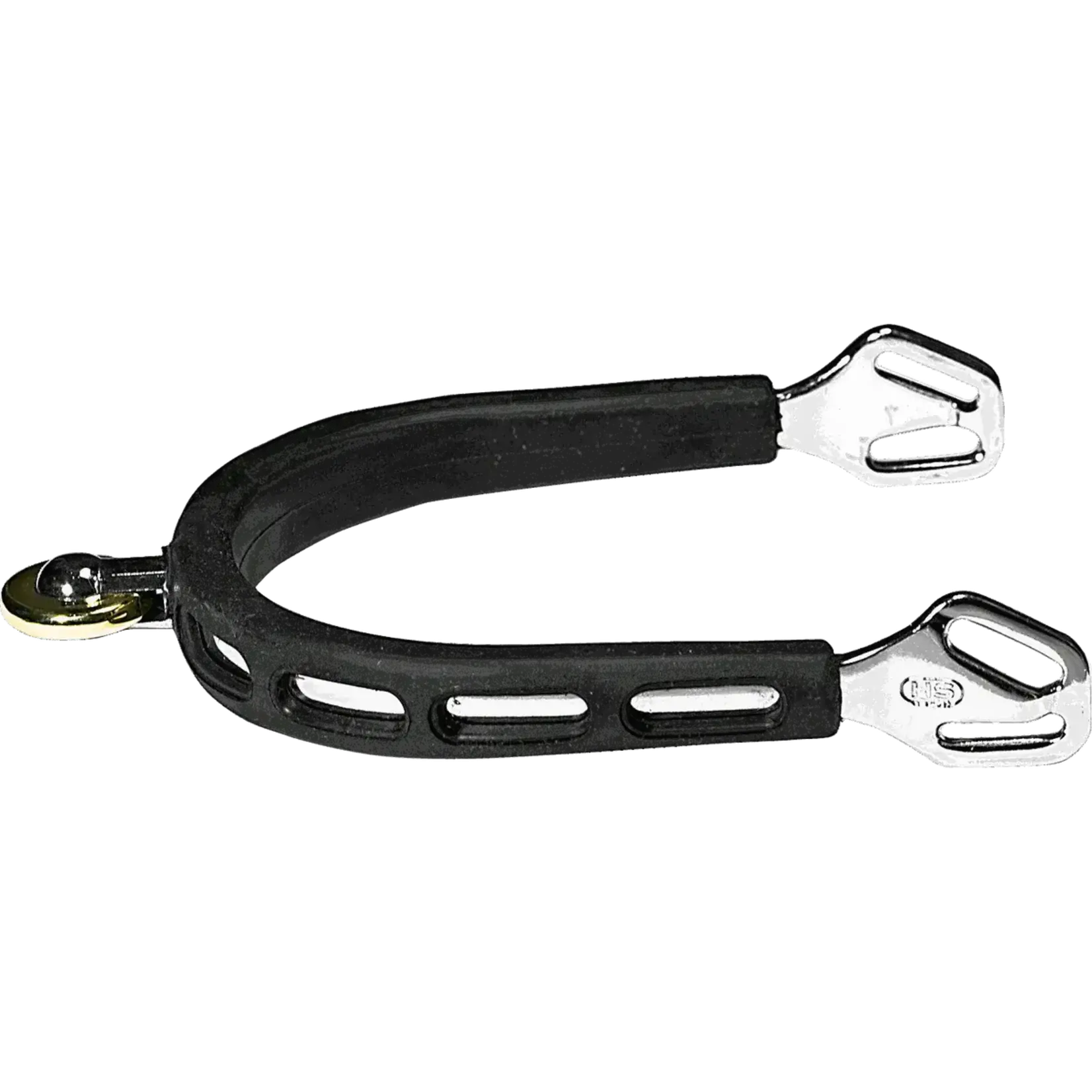 4755 Herm Sprenger Ultra Fit Extra Grip Spurs with Balkenhol Fastening - Horizontal Comfort Roller