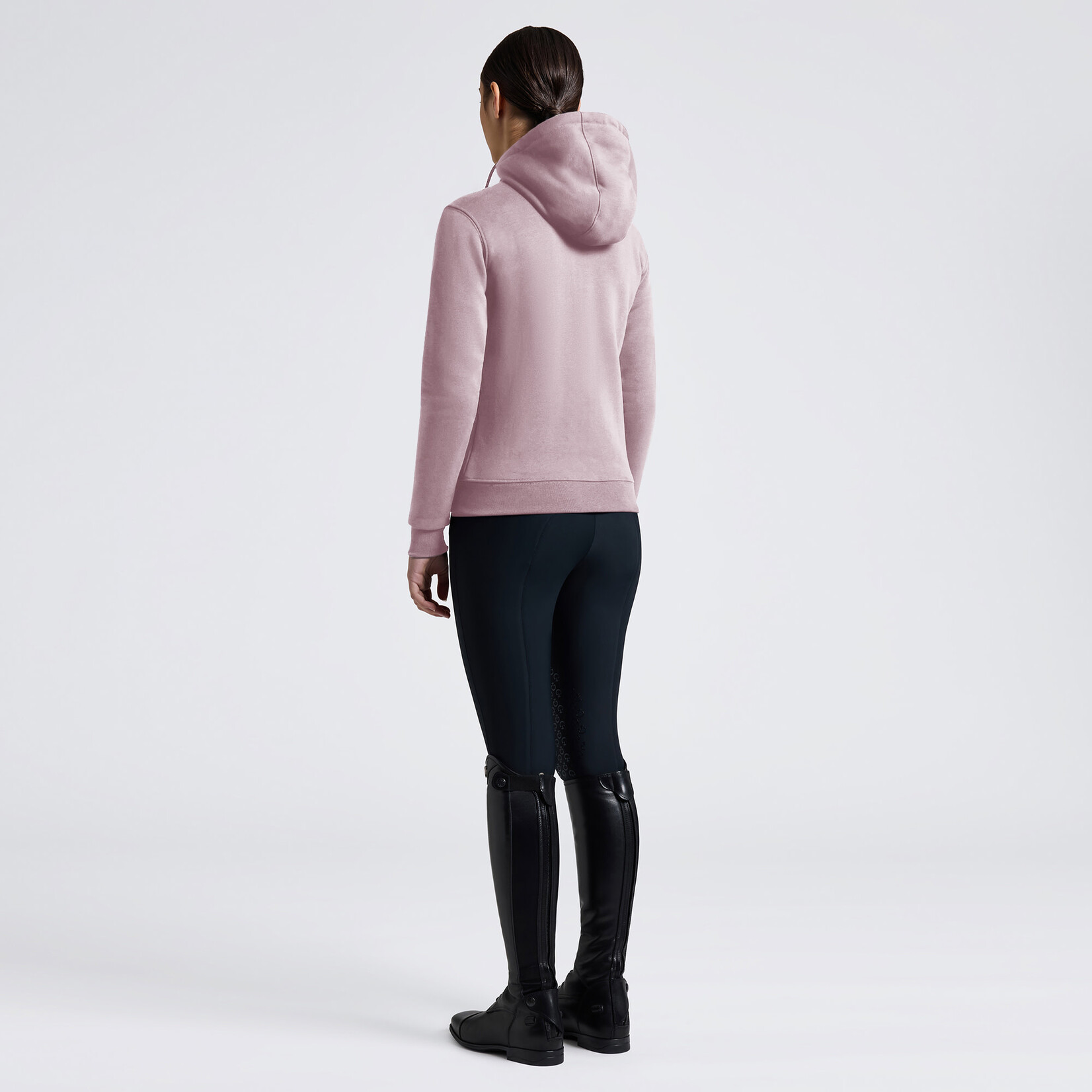 Cavalleria Toscana FEA020 Cavalleria Toscana Girl's Cotton Zip Hoodie